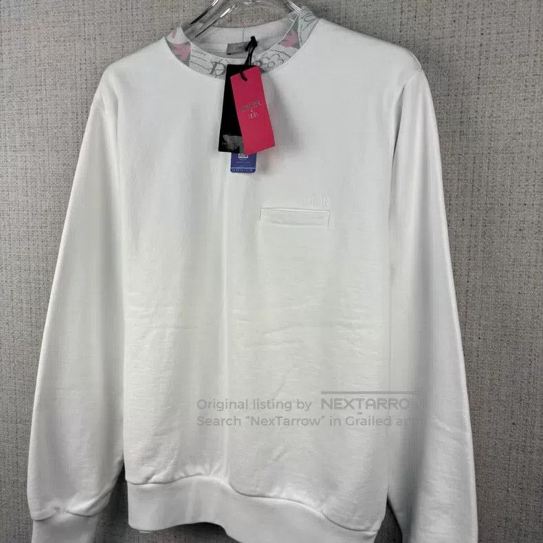 Dior Dior SS23 Long-sleeved pullover sweatshirt with letter pri Size US S / EU 44-46 / 1 - 2 Thumbnail