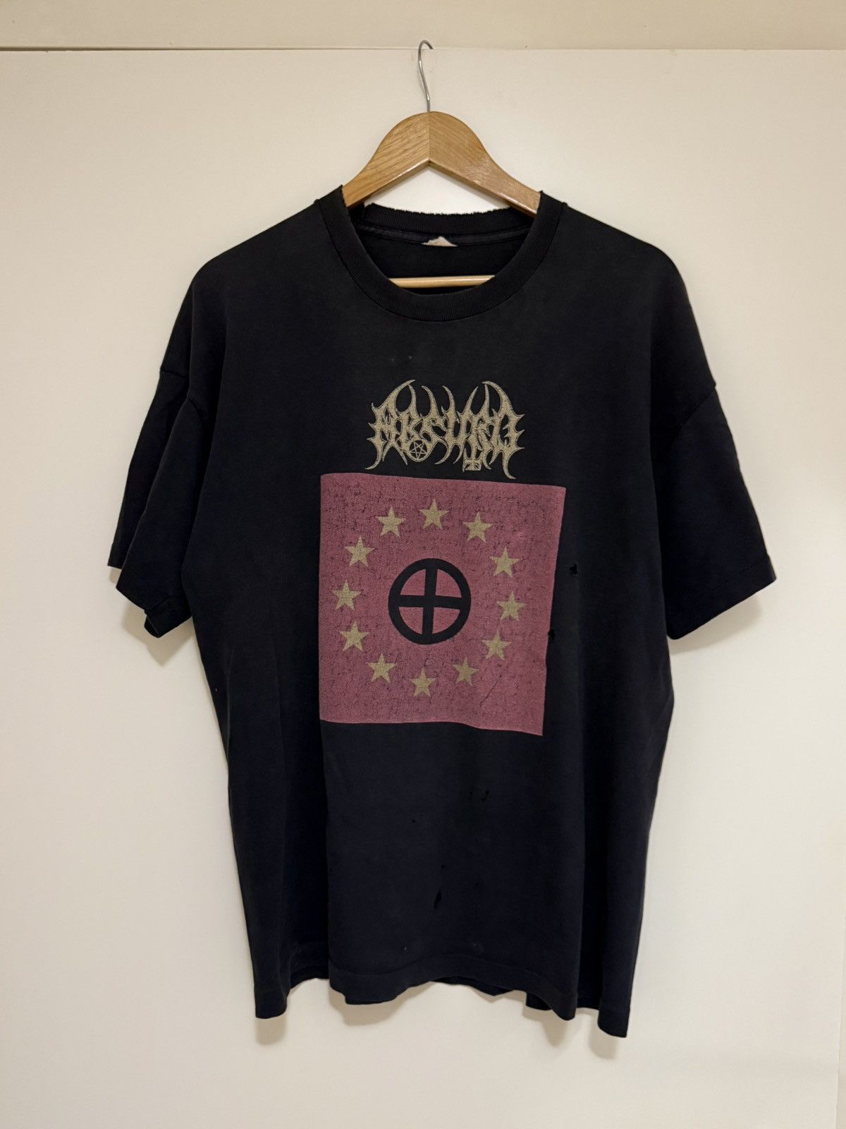 Band Tees Trashed-Faded Absurd Shirt 1997 XL 88 copies worldwide NSBM Size US XL / EU 56 / 4 - 1 Thumbnail