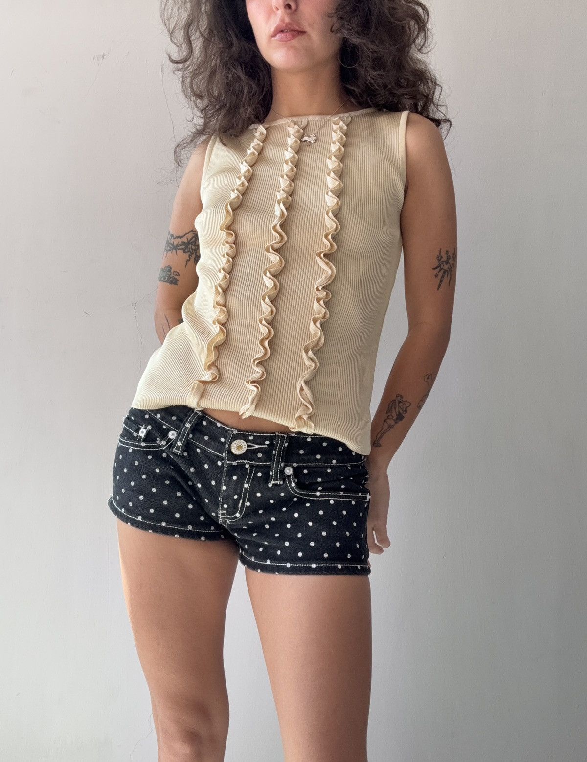 Vintage Trinkline blouse Size S / US 4 / IT 40 - 1 Thumbnail