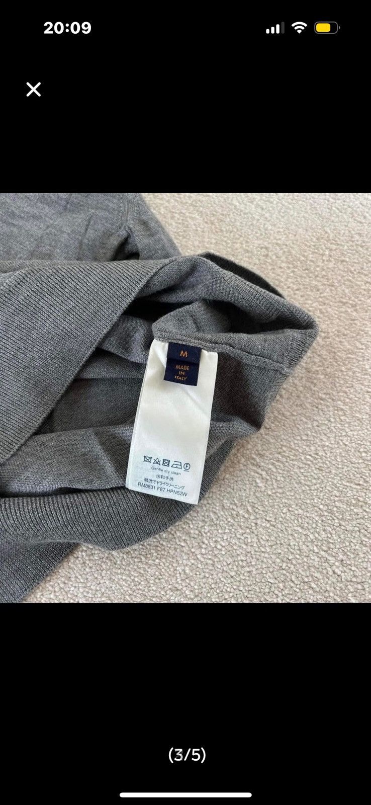 Louis Vuitton Lv sweater Size US M / EU 48-50 / 2 - 3 Thumbnail