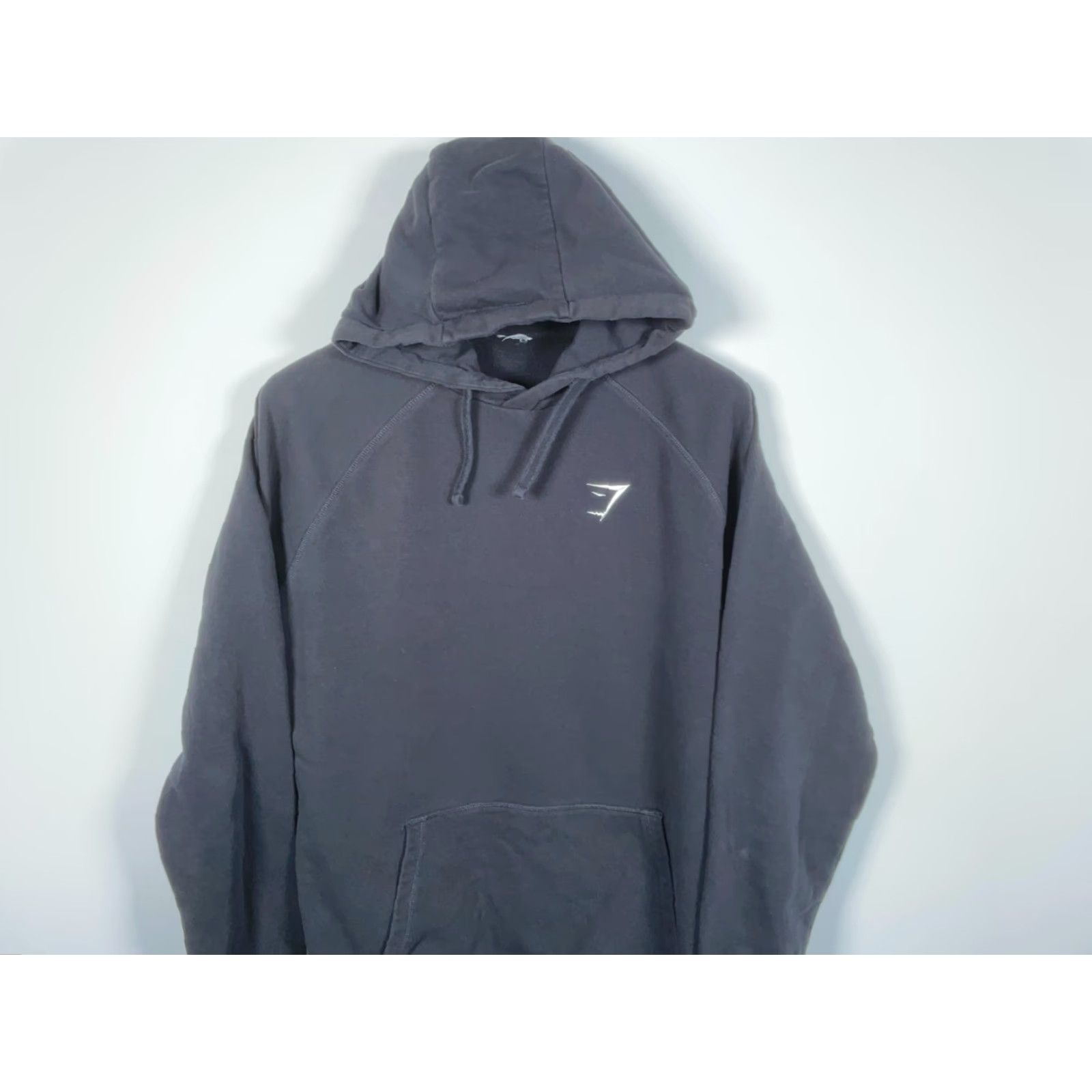 Gymshark Gymshark Hoodie Adult Large Black Sweatshirt Embroidered Logo Pullover Crew Neck Long Sleeve Sweatshirt Cotton Blend Fleece Pockets Men Regular Size US L / EU 52-54 / 3 - 4 Thumbnail