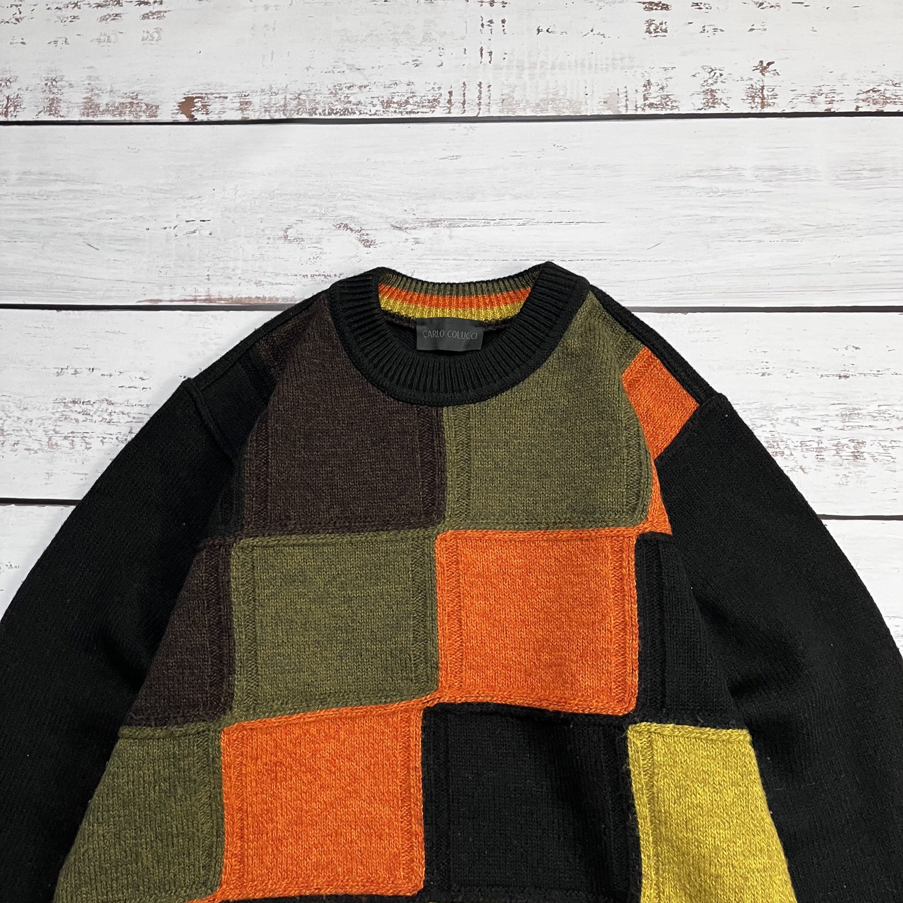 Carlo Colucci × Vintage CARLO COLUCCI VINTAGE WOOL KNITTED SWEATER Size US M / EU 48-50 / 2 - 3 Thumbnail