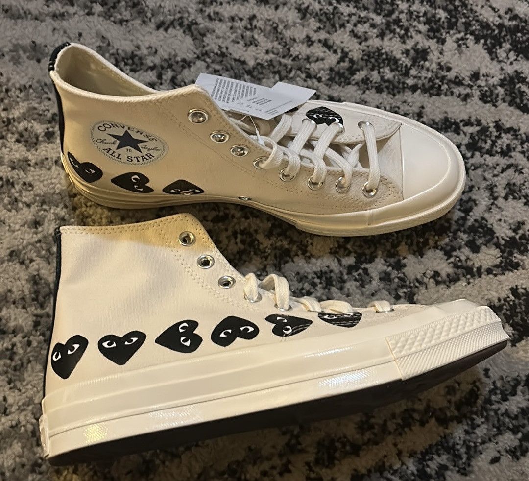 Comme des Garcons PLAY COMME des GARÇONS PLAY Converse Edition Chuck 70 Sneaker Size US 9 / IT 39 - 6 Thumbnail
