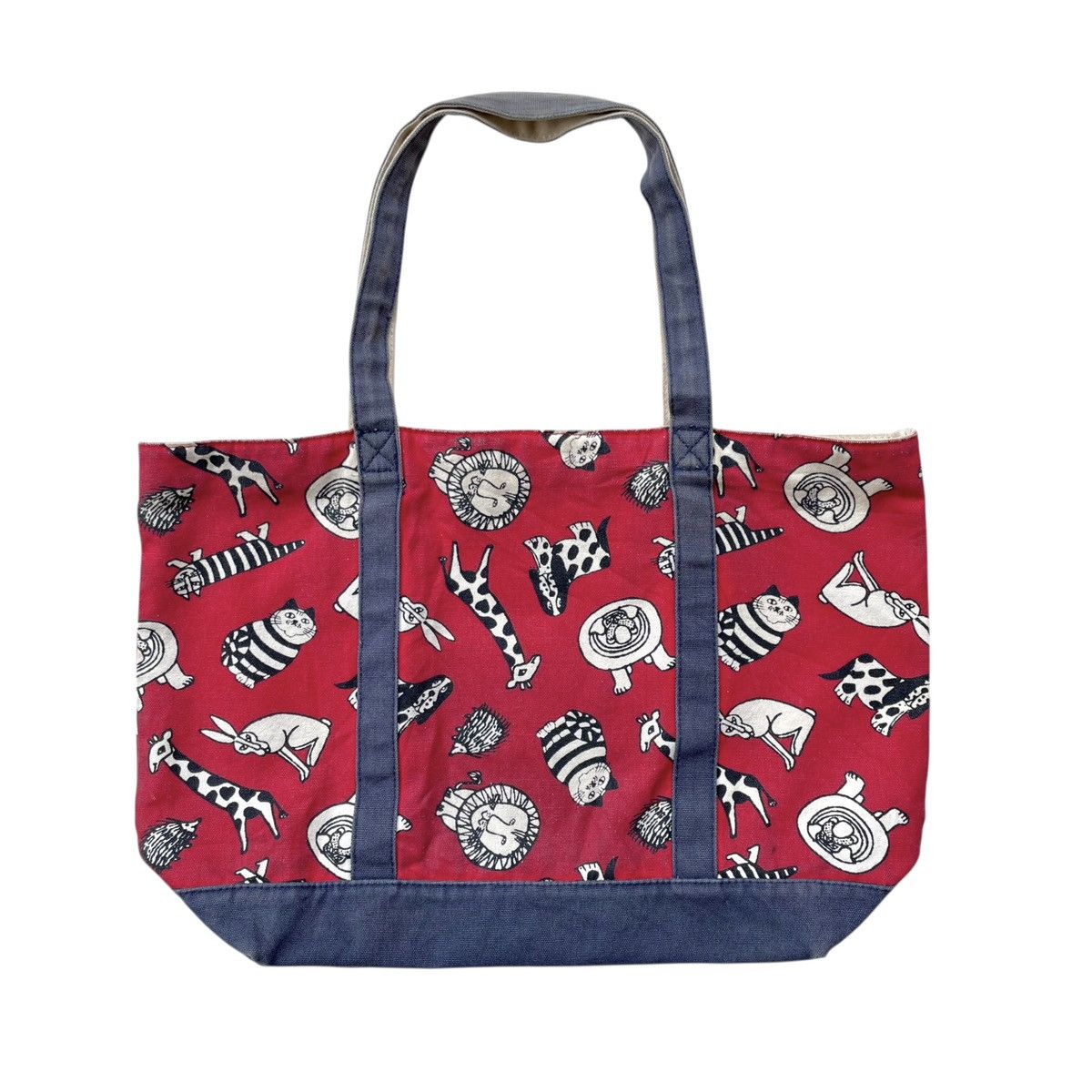 Uniqlo Uniqlo Japan X Lisa Larson Artist Canvas Tote Bag Size ONE SIZE - 2 Thumbnail