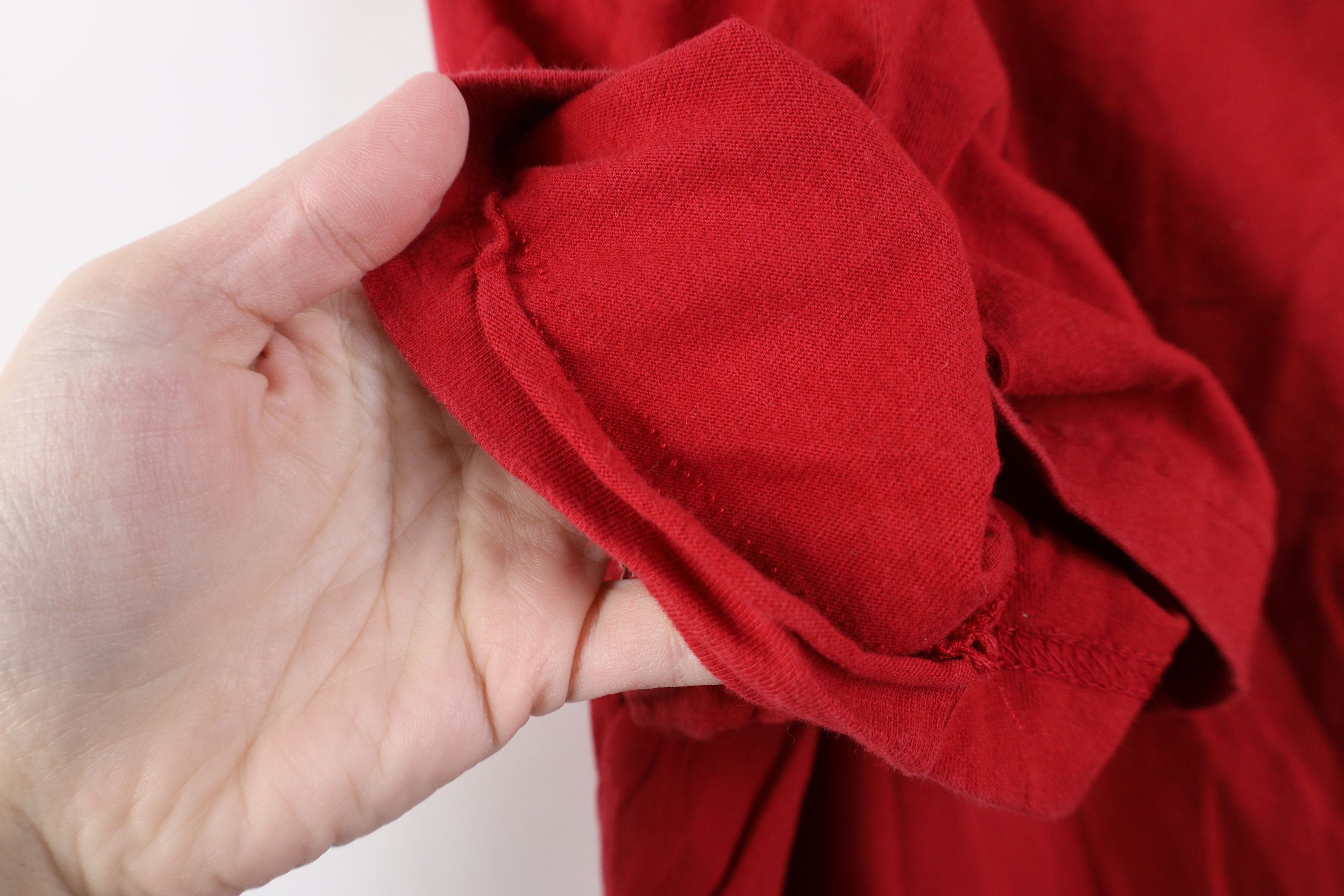 Eddie Bauer Vintage 90s Eddie Bauer Baggy Fit Cotton T-Shirt Red USA Size US XL / EU 56 / 4 - 7 Thumbnail