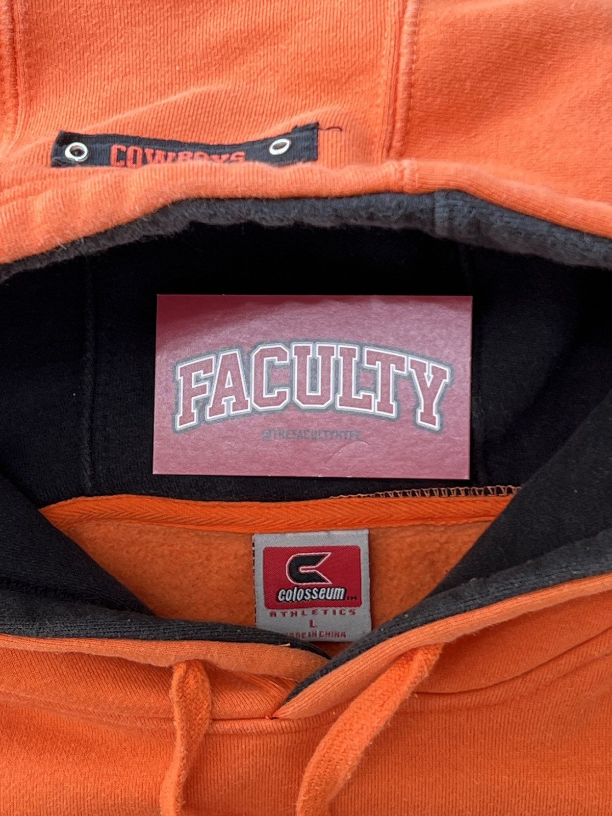 NCAA × Vintage Vintage Oklahoma State Cowboys Hoodie Sz. Large Size US L / EU 52-54 / 3 - 3 Thumbnail