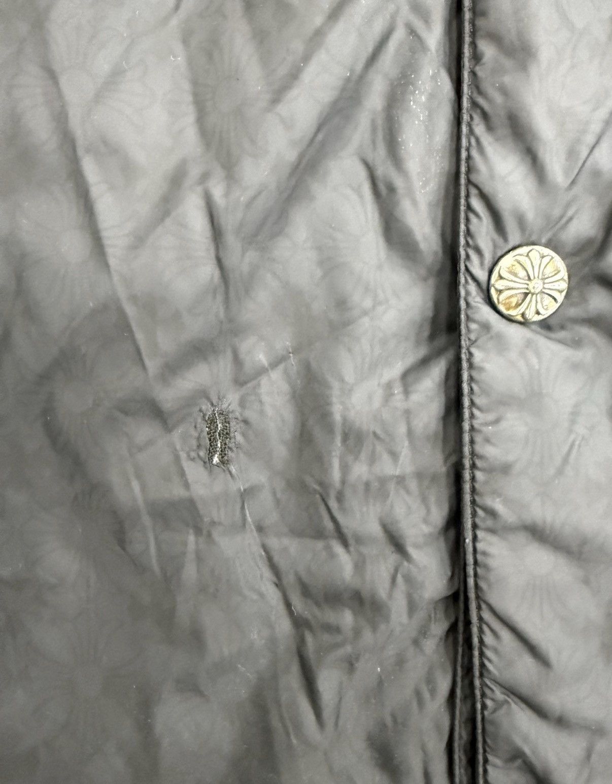 Chrome Hearts Chrome Hearts Dark Pattern Cross Coach Light Down Jacket Size US XL / EU 56 / 4 - 3 Thumbnail