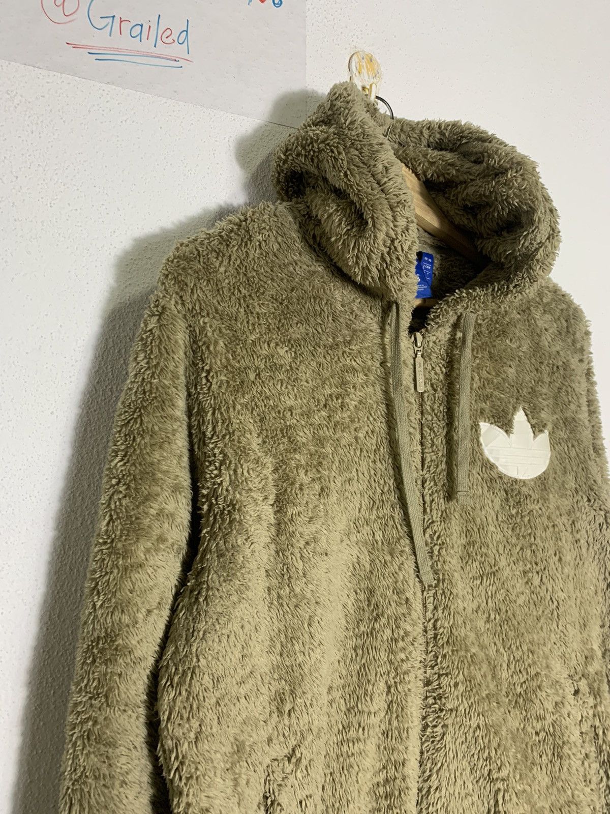 Adidas Adidas Hoodie Fleece Jacket Size US M / EU 48-50 / 2 - 2 Thumbnail