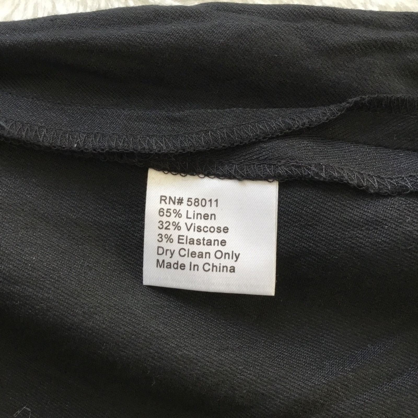 Other David Meister Black Bermuda Linen Shorts Size 26" / US 2 / IT 38 - 13 Thumbnail