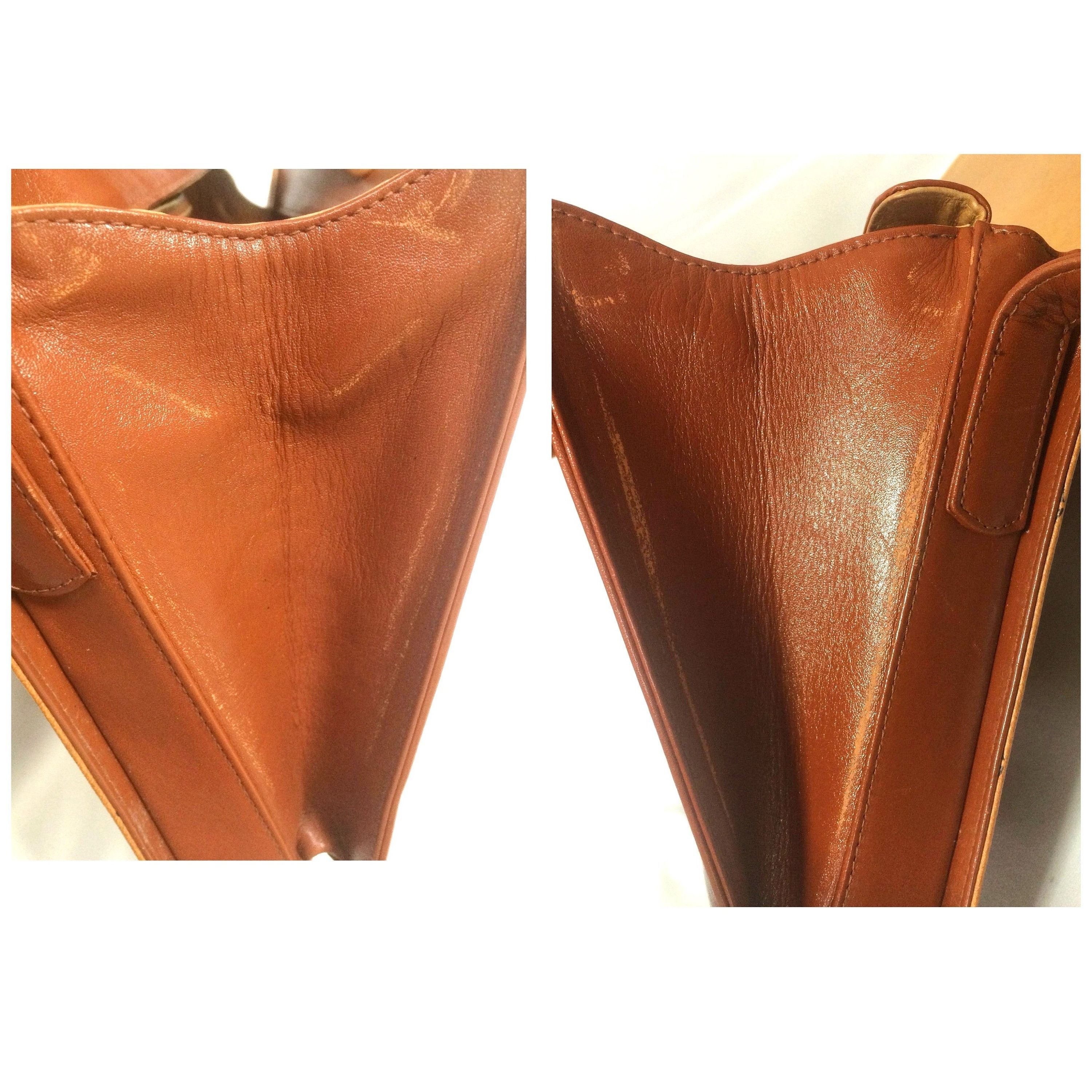 MCM Vintage MCM brown monogram shoulder bag with leather straps Size ONE SIZE - 8 Thumbnail