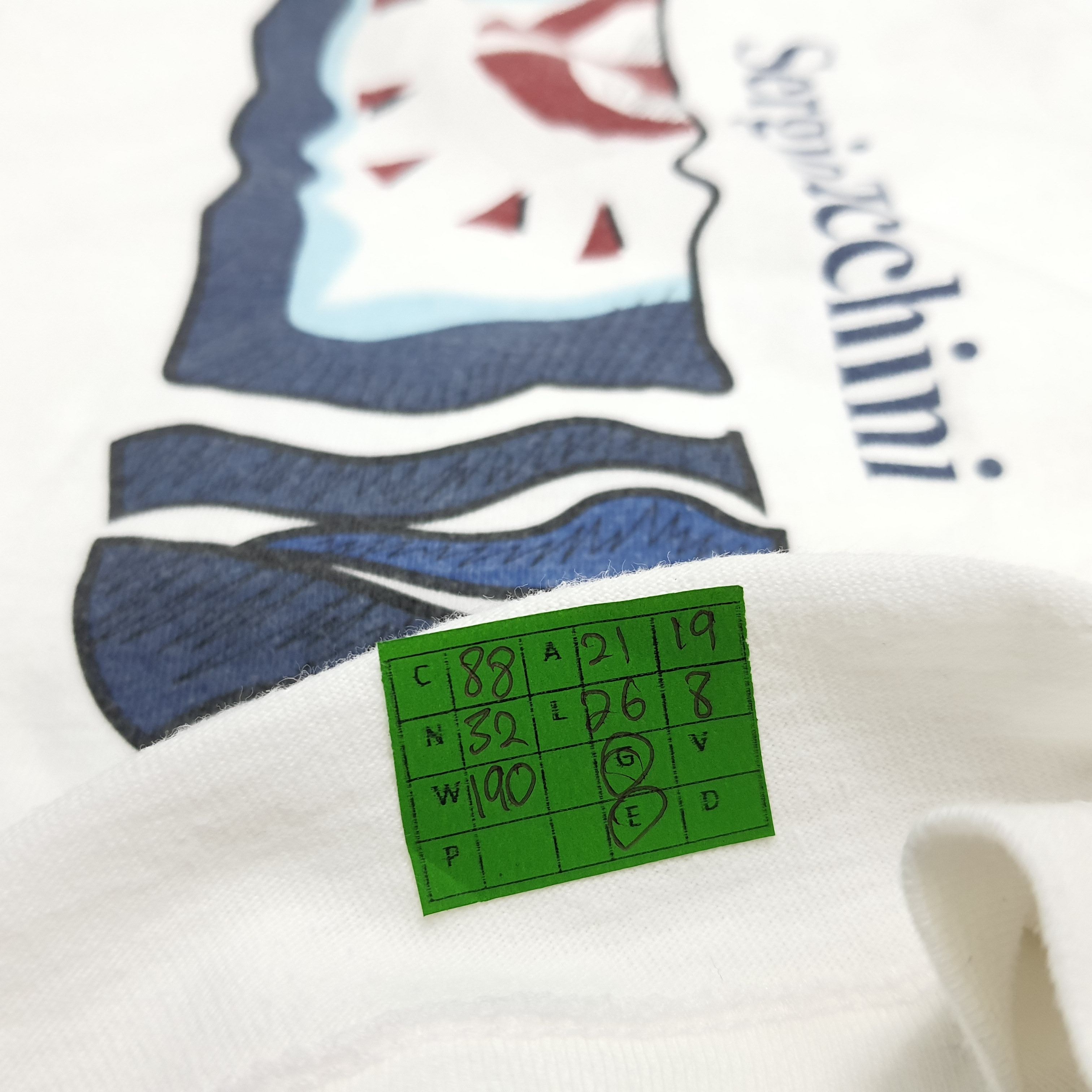 Sergio Tacchini × Vintage Vintage Sergio Tacchini T-Shirt Size US L / EU 52-54 / 3 - 9 Thumbnail