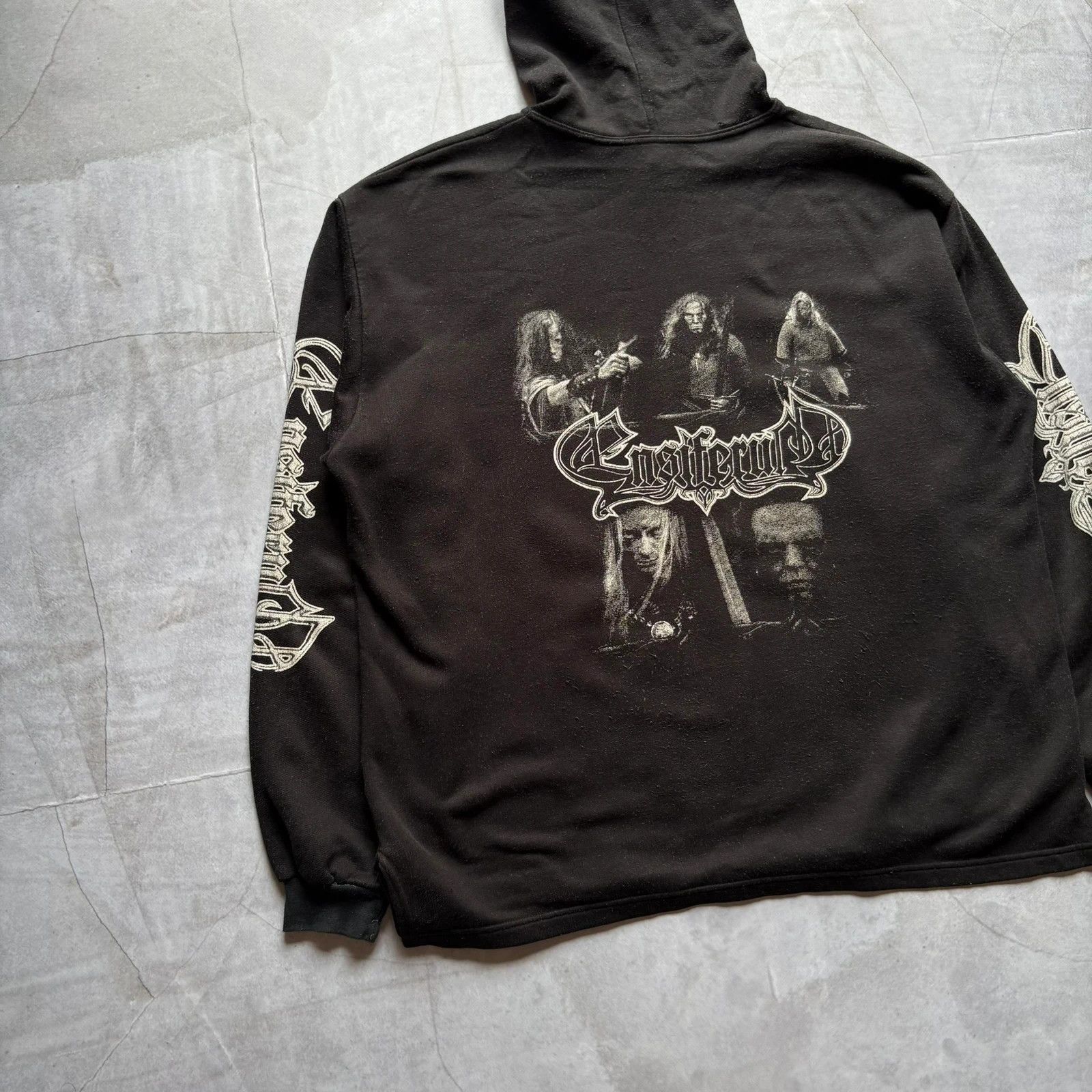 Band Tees vintage 00s Ensiferum Victory Songs hoodie metal band rock Size US XL / EU 56 / 4 - 2 Thumbnail