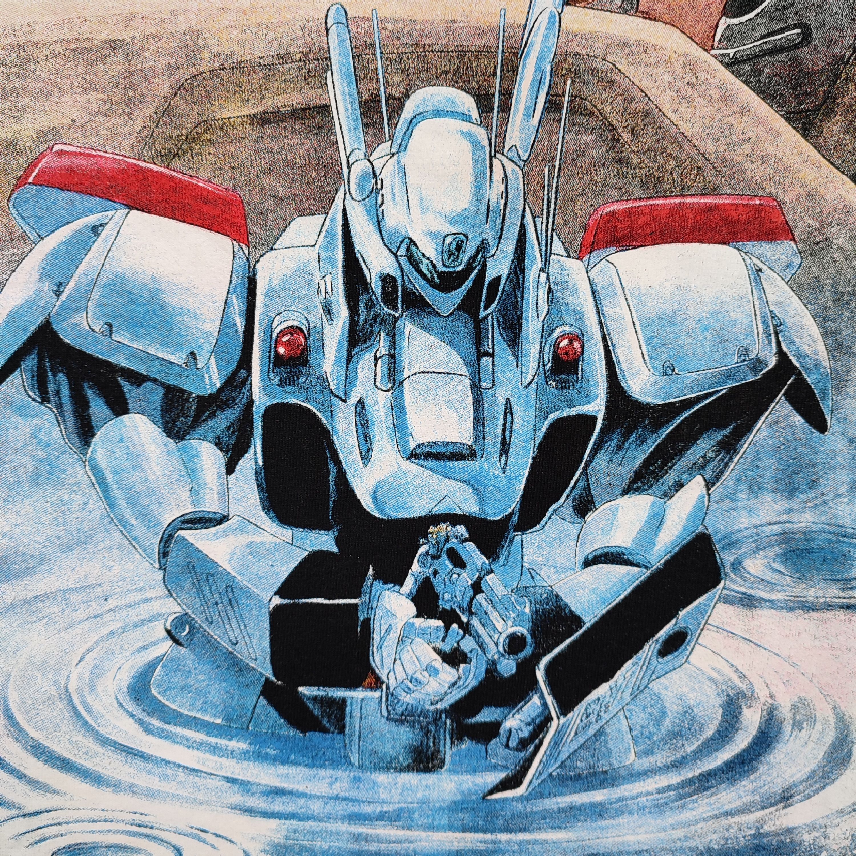 Anime × Vintage Patlabor Mecha Anime Manga Rare Size US XL / EU 56 / 4 - 2 Thumbnail