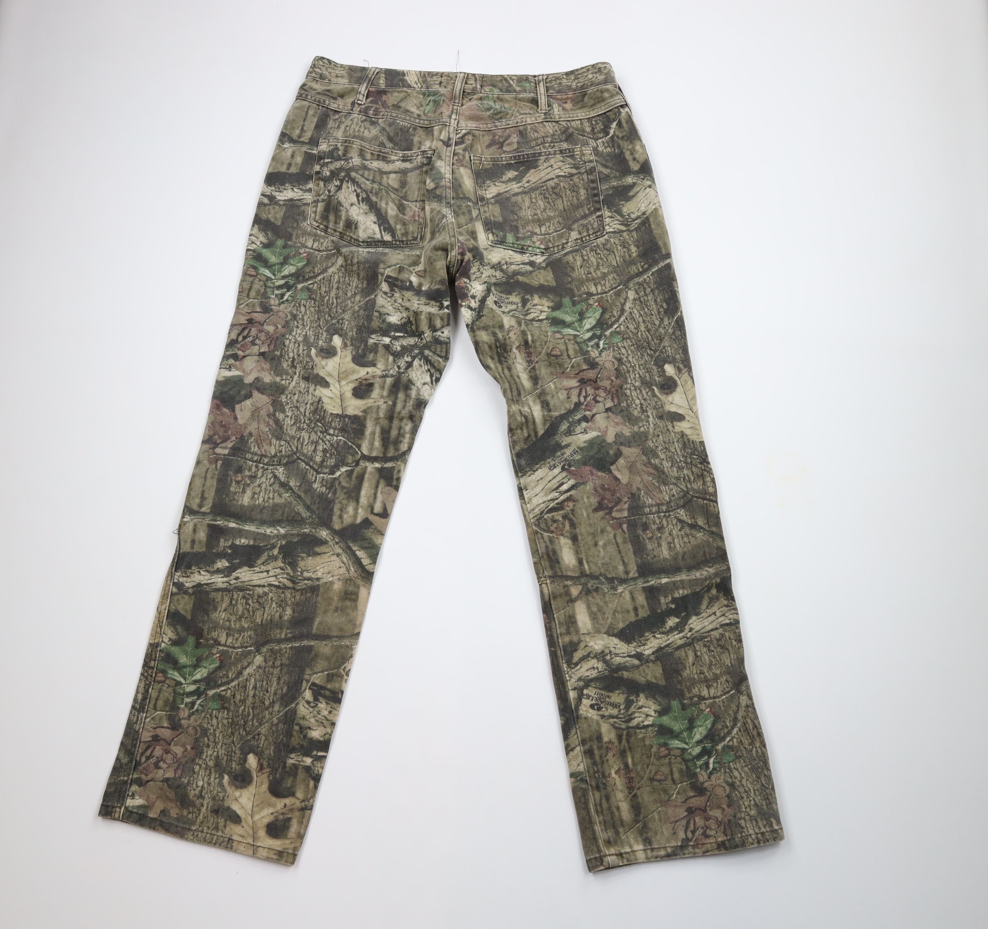 Mossy Oaks × Vintage Vintage Mossy Oak Camouflage Leg Double Knee Denim Jeans Size US 36 / EU 52 - 9 Thumbnail