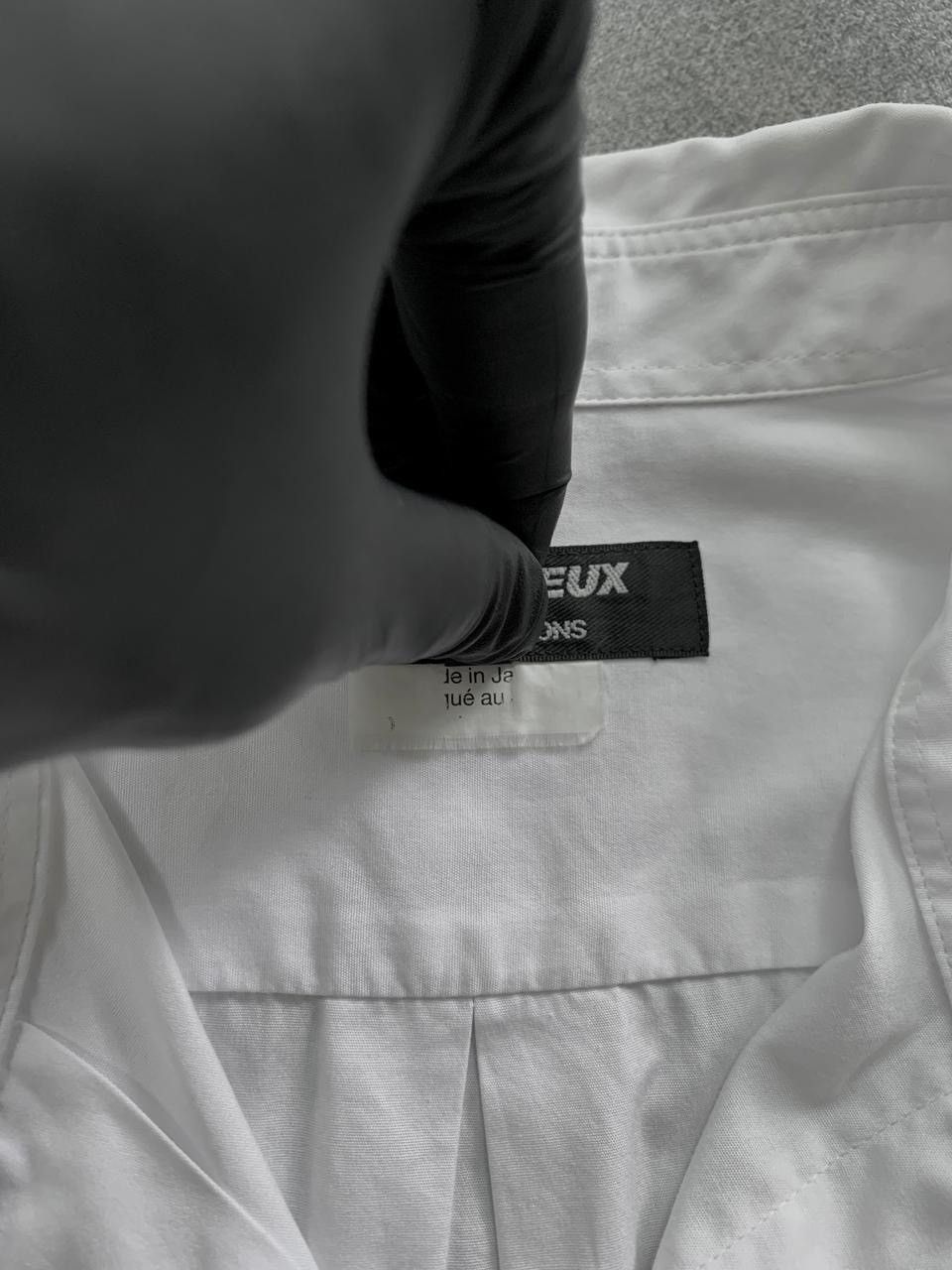 Comme des Garcons Homme Deux Fleur Silver buttoned Shirt Size US M / EU 48-50 / 2 - 7 Thumbnail