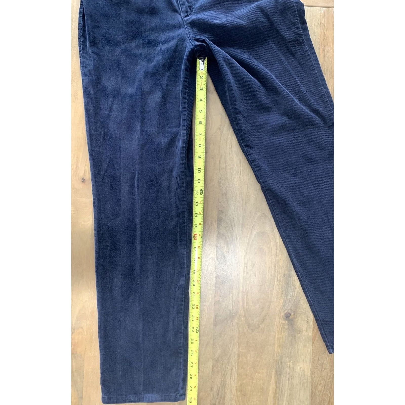 Gloria Vanderbilt Gloria Vanderbilt Jeans Women 10 29x30 Corduroy Purple High Rise Y2K Retro Straight Pants 5-Pocket Denim Cotton Blend Spandex Womens Size 32" / US 10 / IT 46 - 7 Thumbnail