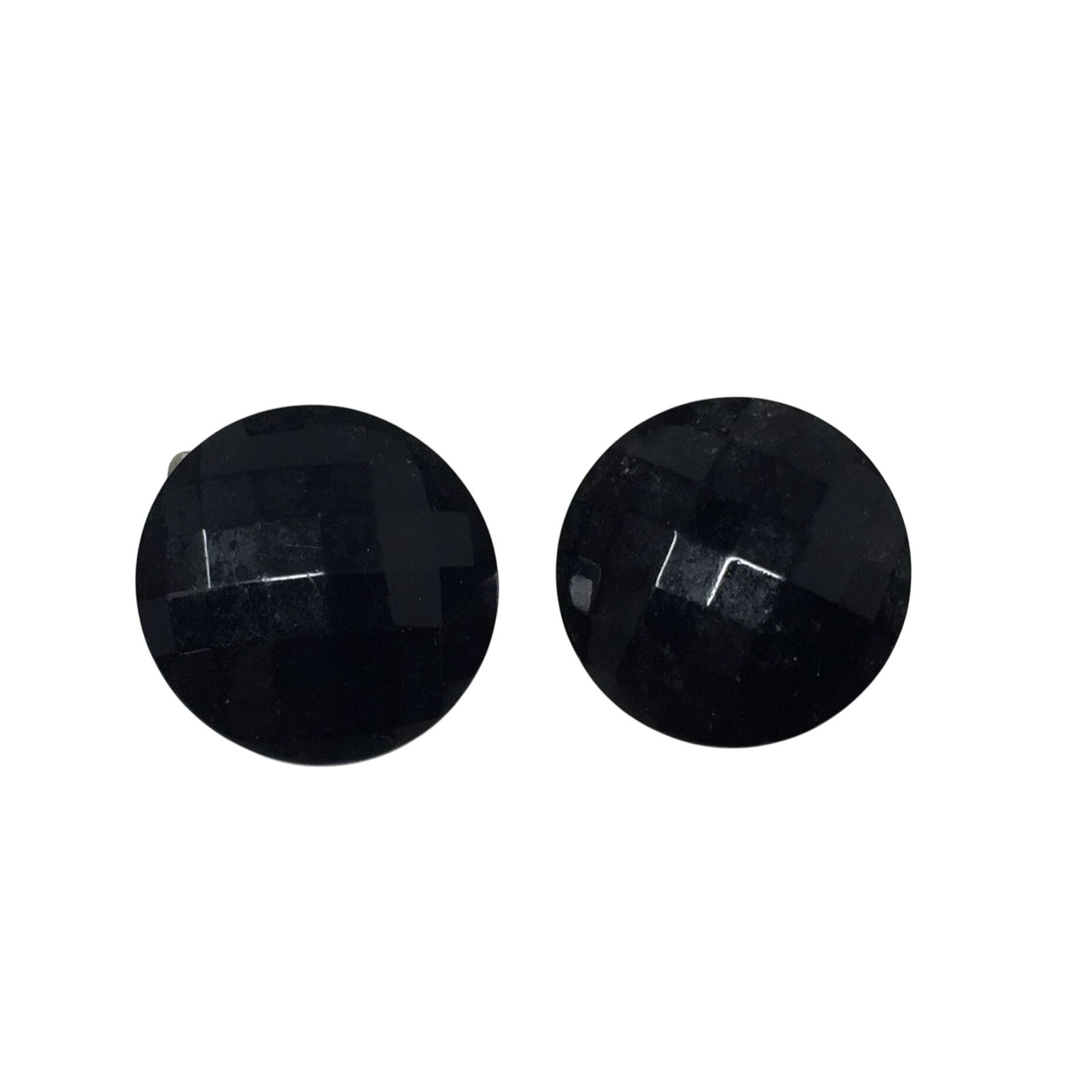 Other Women's Black and Silver Tone Clip On Earrings Size ONE SIZE - 1 Thumbnail