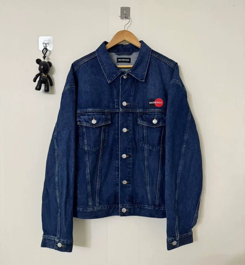 Balenciaga Balenciaga Mastercard Denim Jacket Size US L / EU 52-54 / 3 - 1 Thumbnail