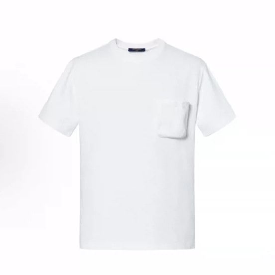 Louis Vuitton louis vuitton White dark print pocket short sleeve Size US XL / EU 56 / 4 - 1 Thumbnail