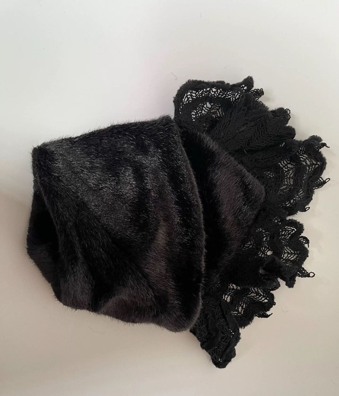 Comme des Garcons comme des garçons Tricot fur knit hat Size ONE SIZE - 1 Thumbnail