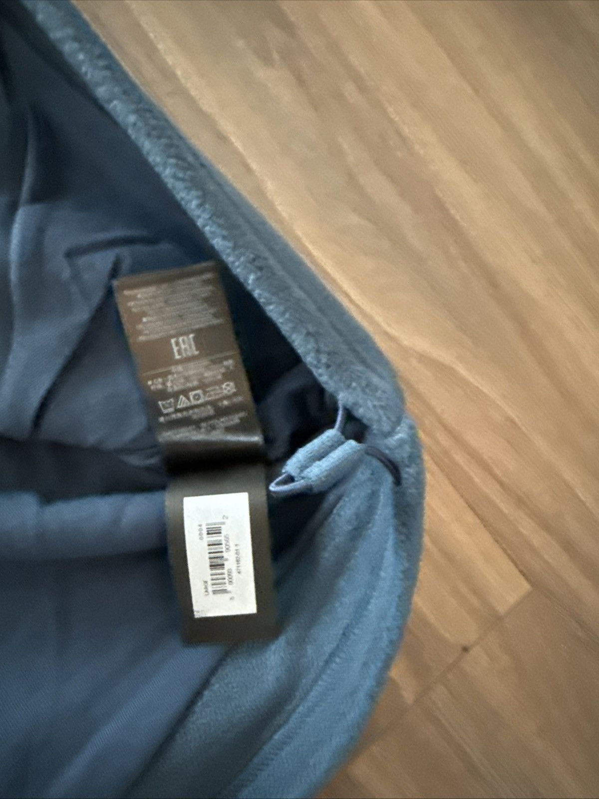 Balenciaga × Gap × Yeezy Yeezy x Gap x Balenciaga 32 Polar Fleece Hoodie Dark Blue L Size US L / EU 52-54 / 3 - 7 Thumbnail