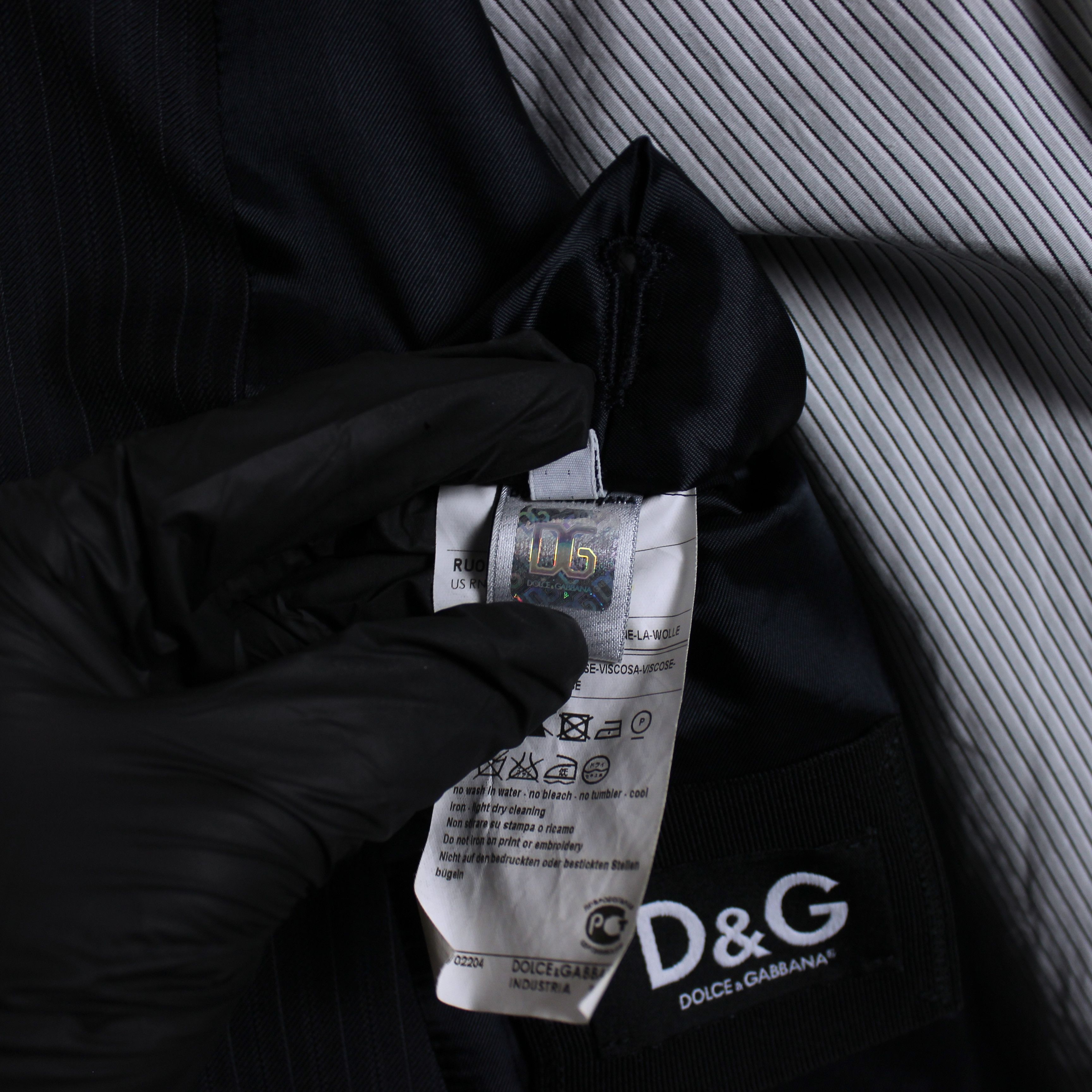 Dolce & Gabbana Dolce & Gabbana D&G blazer men tailoring 52R wool Size 52R - 5 Thumbnail