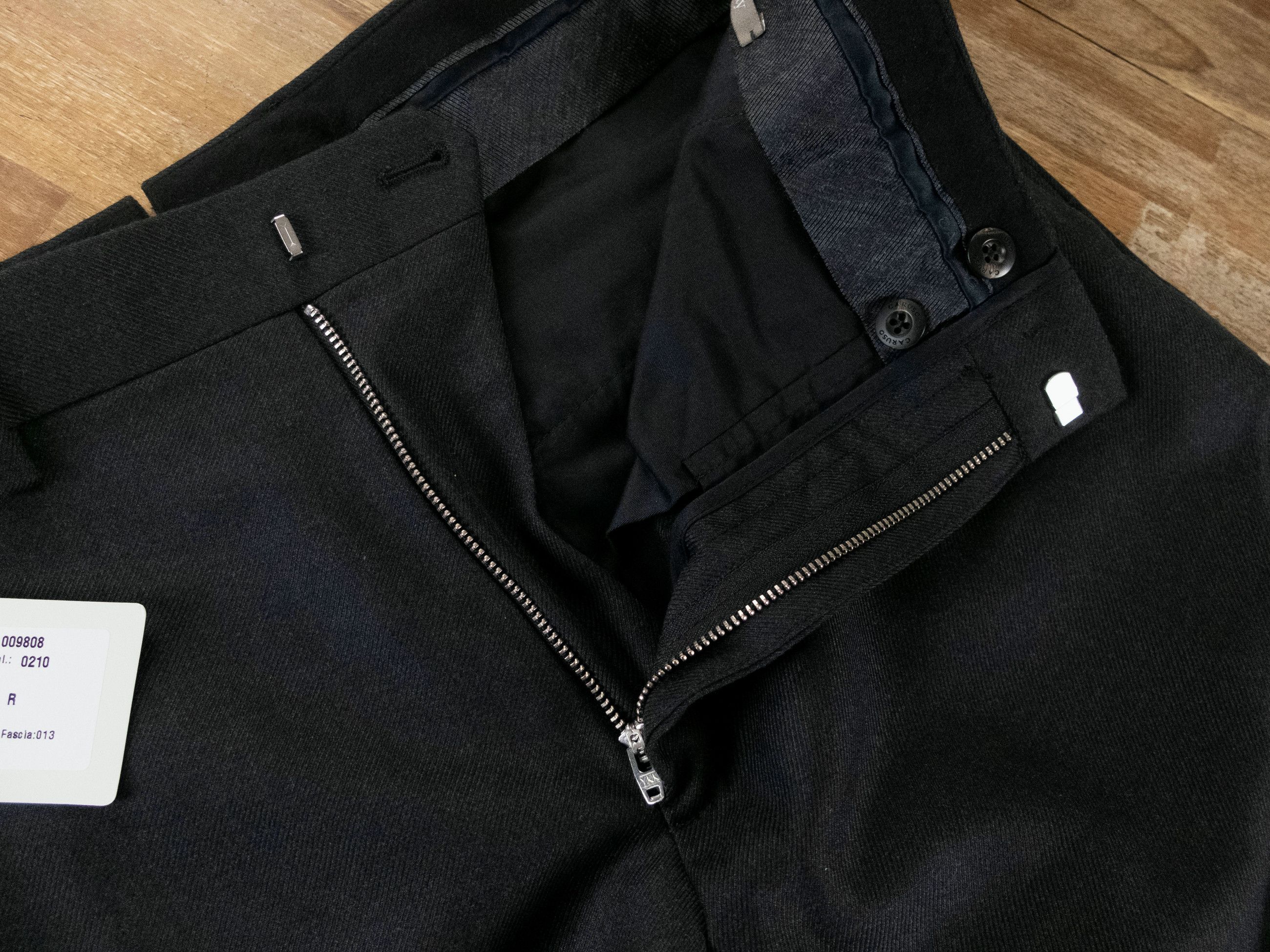 Caruso CARUSO dark gray wool sport pants trousers 32 authentic NWT Size US 32 / EU 48 - 4 Thumbnail