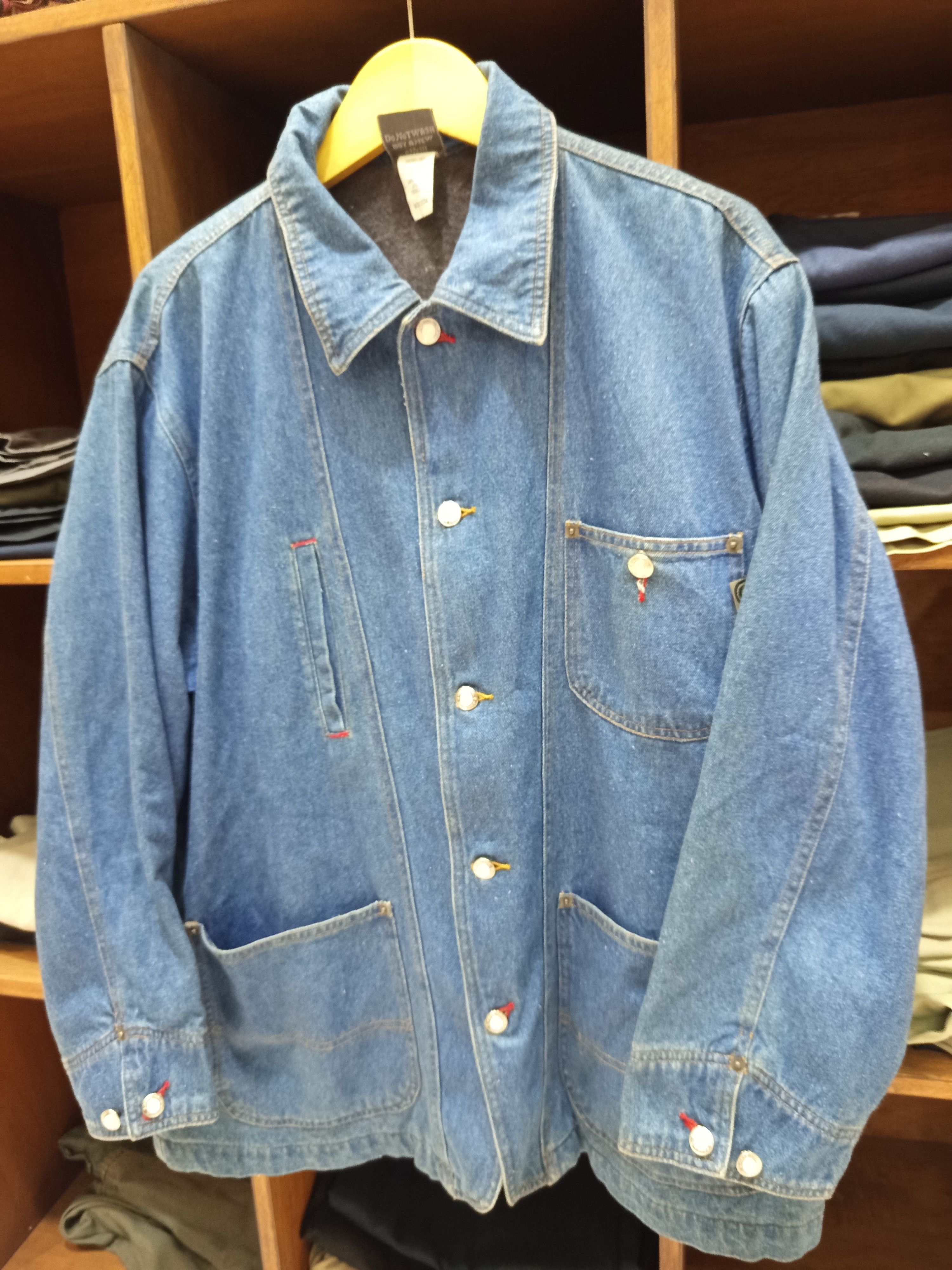 Vintage Y2K Grind Inc Denim Work Jacket Size US M / EU 48-50 / 2 - 3 Thumbnail