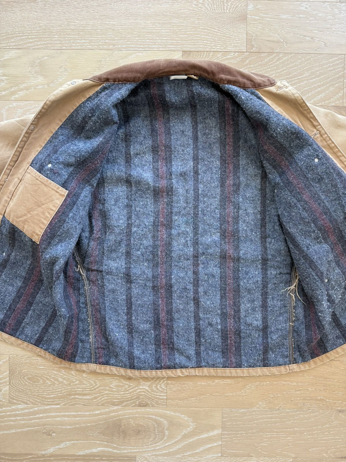 Carhartt Carhartt Blanket Lined Chore Jacket Size US XL / EU 56 / 4 - 4 Thumbnail