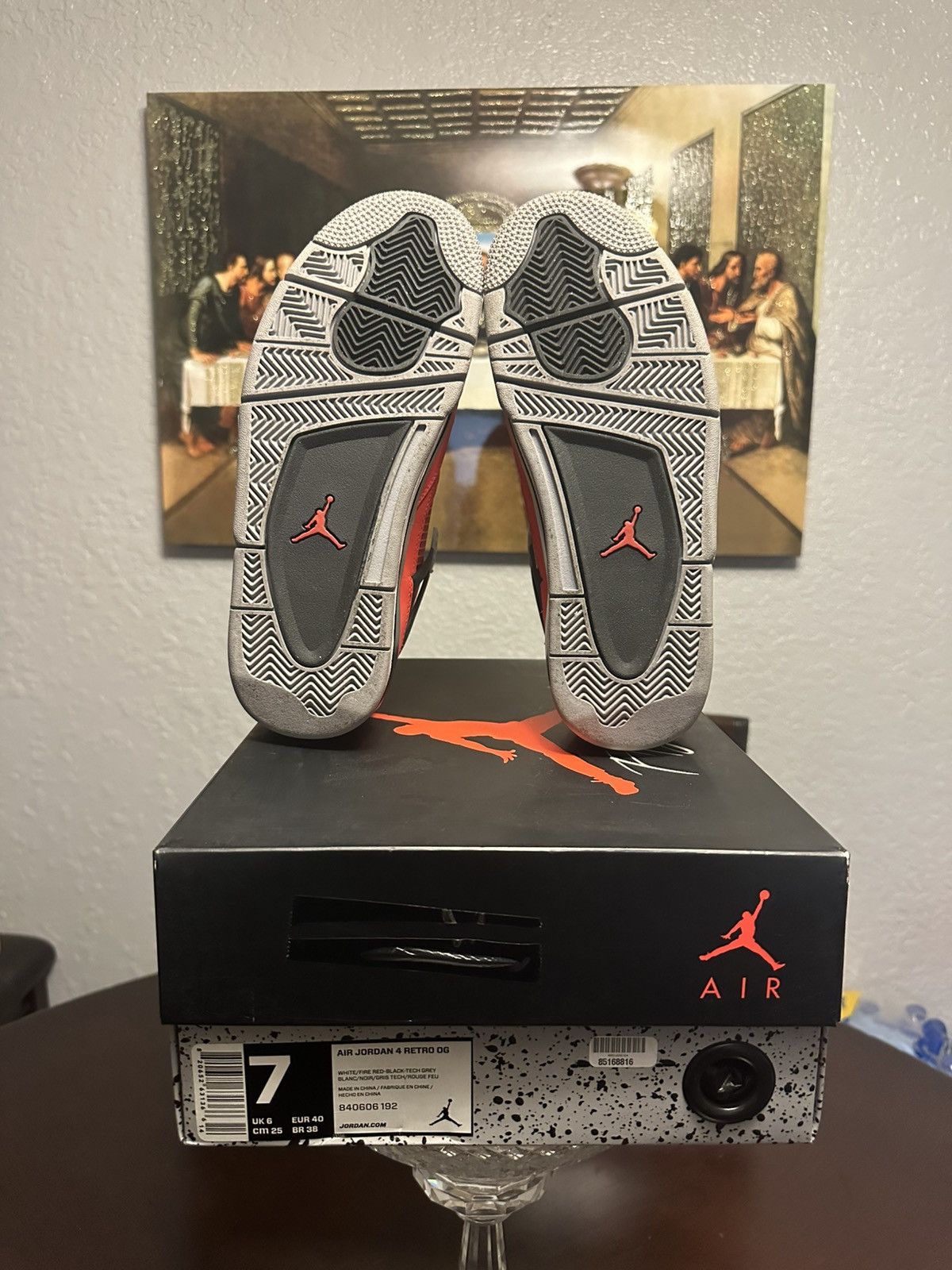 Jordan Brand Air Jordan 4 “Toro Bravo” Size US 7 / EU 40 - 5 Thumbnail