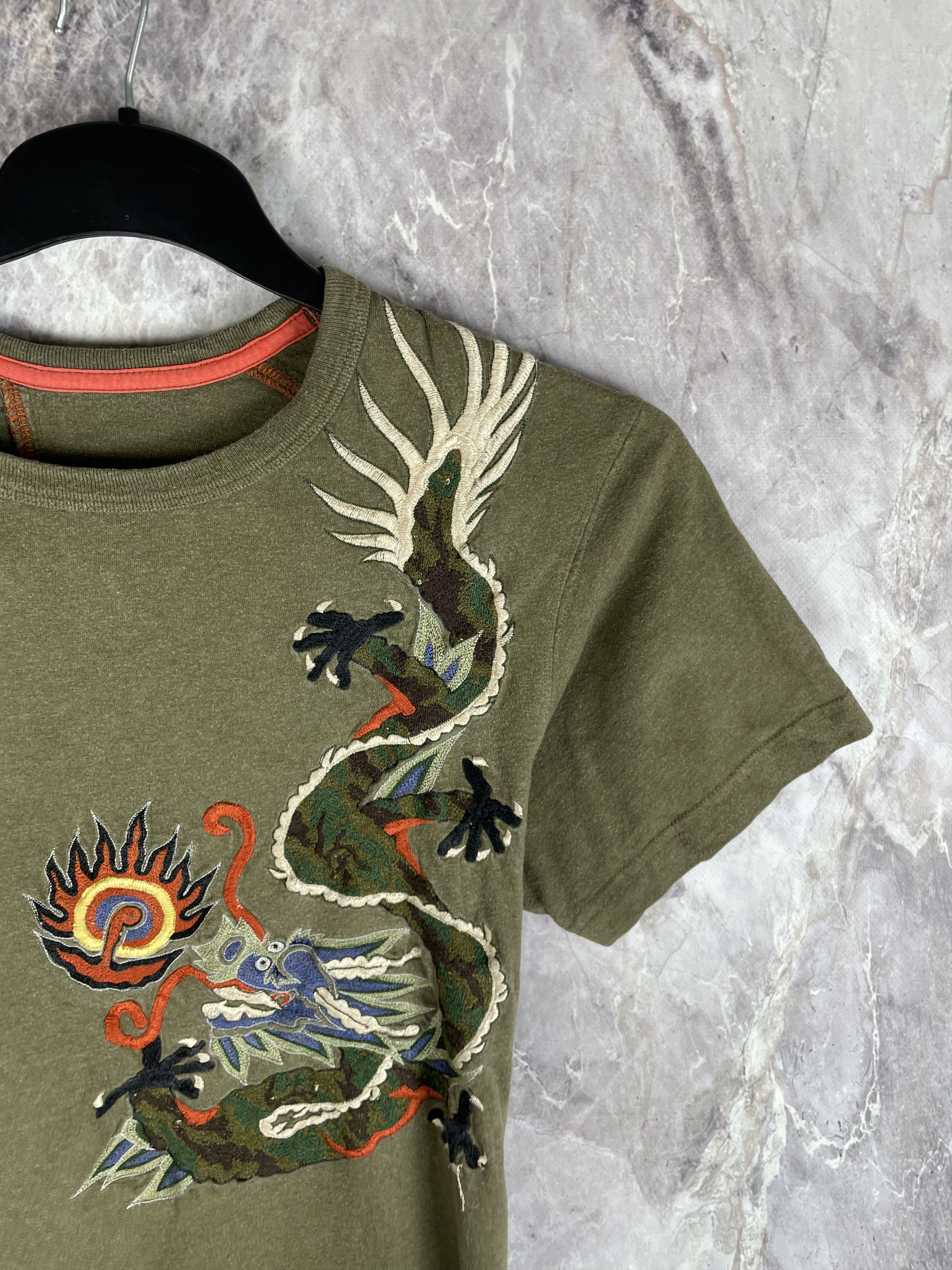 Maharishi Vintage Maharishi Tee Dragon Size US L / EU 52-54 / 3 - 5 Thumbnail