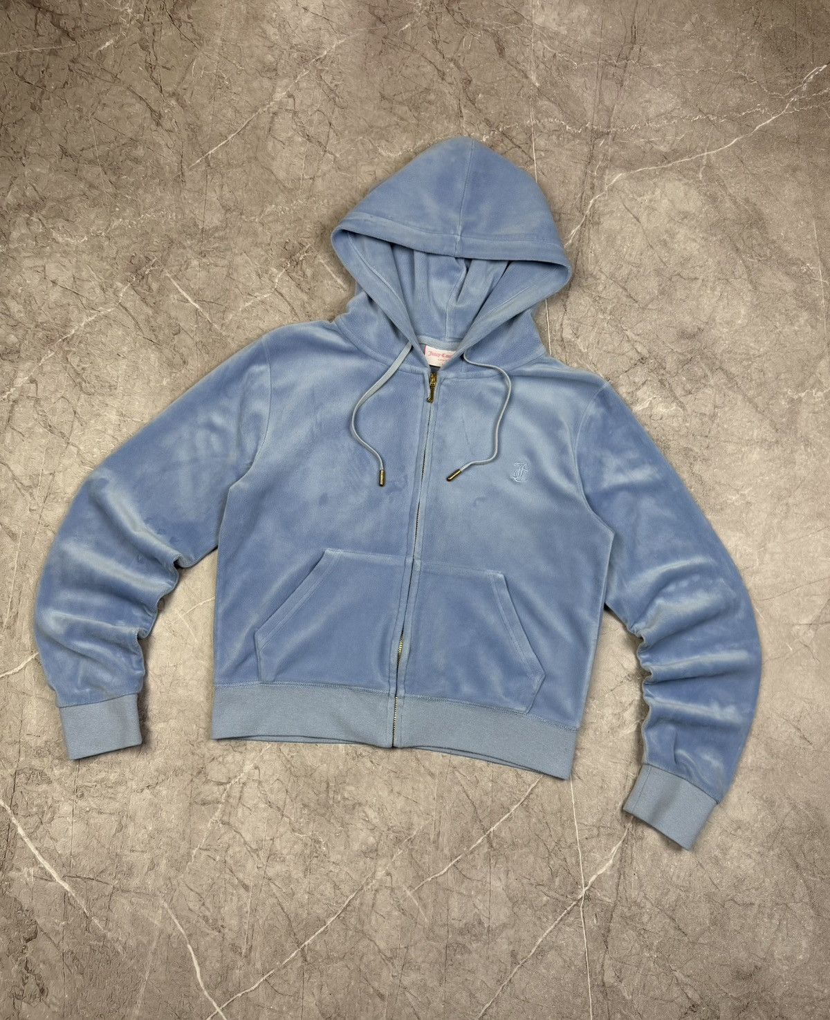 Juicy Couture Juicy Couture zip-up hoodie velvet y2k 00s Size M / US 6-8 / IT 42-44 - 2 Thumbnail