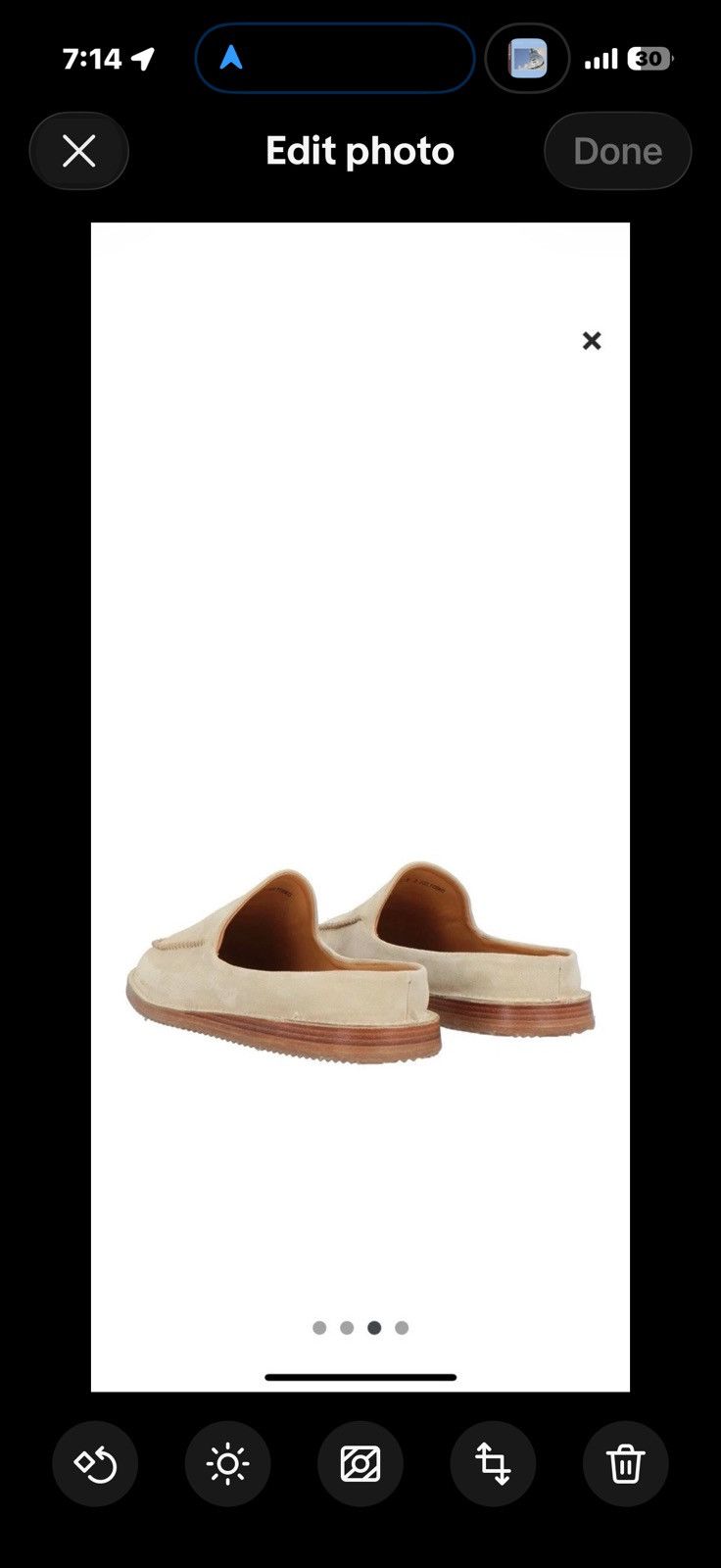 Bally Bally beige suede mules with rubber soles. BNWB $795 Size US 10 / EU 43 - 2 Thumbnail