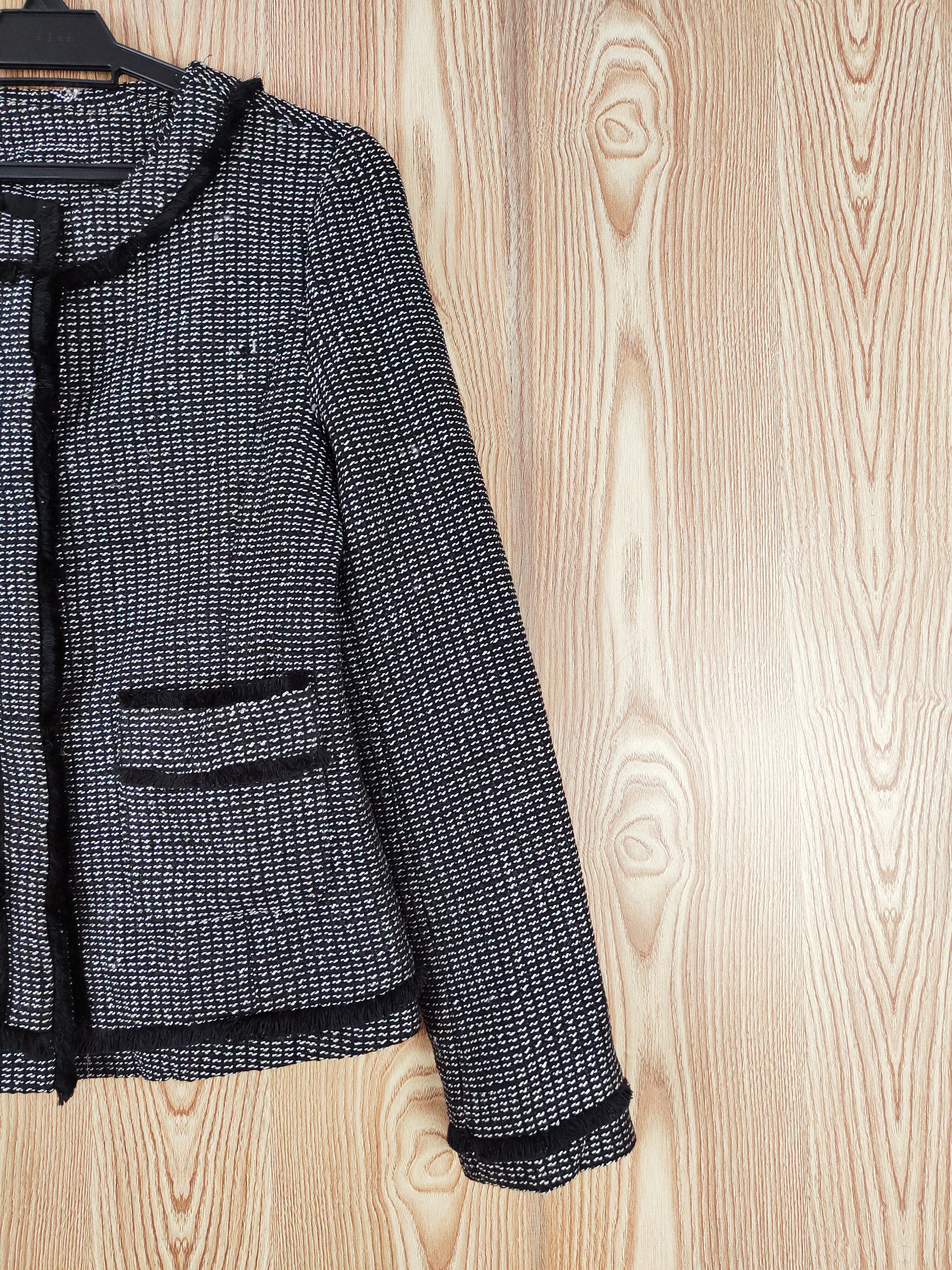 Japanese Brand × Vintage Japanese Art Design Vintage Black Jackets Size S / US 4 / IT 40 - 5 Thumbnail