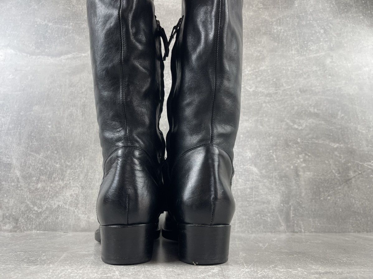 Ermanno Scervino Ermanno Scervino Avant Garde Black Leather Belts Boots Size US 8 / IT 38 - 7 Thumbnail
