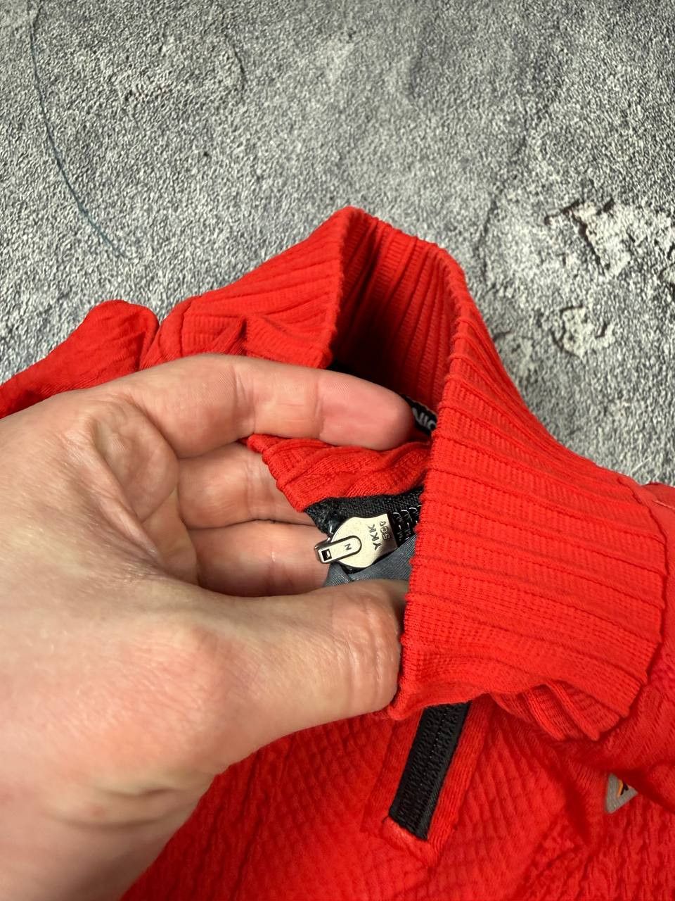 Vintage X Bionic Red Quarter Zip Longsleeve Outdoor Style Size M / US 6-8 / IT 42-44 - 6 Thumbnail