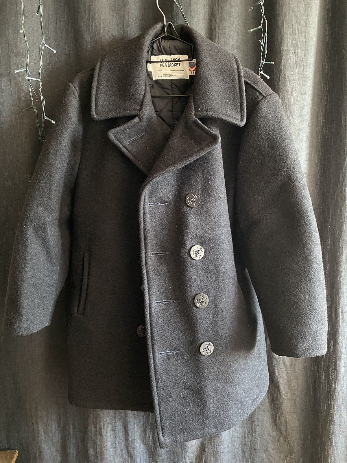 Archival Clothing Schott Vintage Vintage Schott N.Y.C PEA Jacket U.S 740 N Grailed