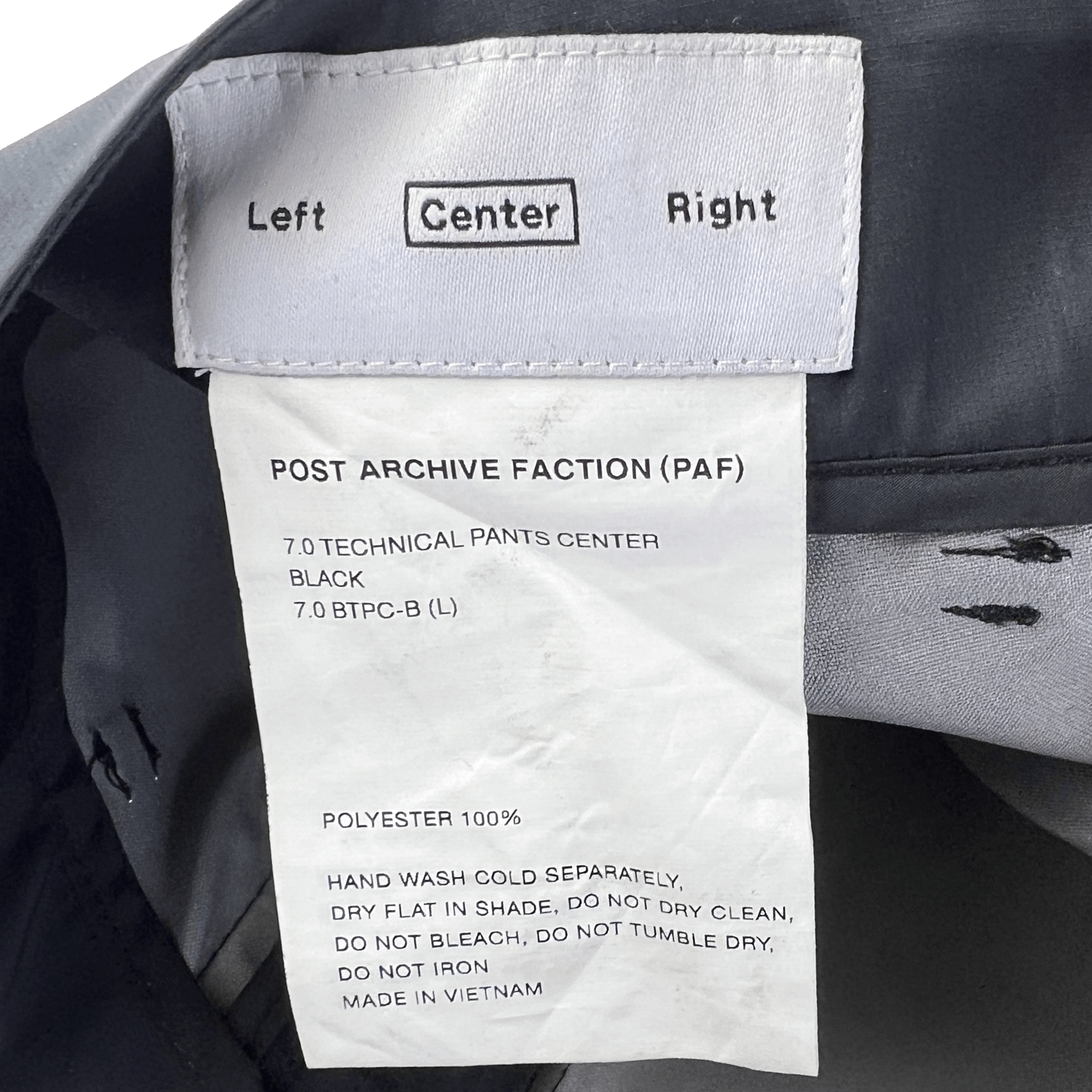POST ARCHIVE FACTION (PAF) Post Archive Faction 4.0+ Technical Pants Size US 34 / EU 50 - 5 Thumbnail