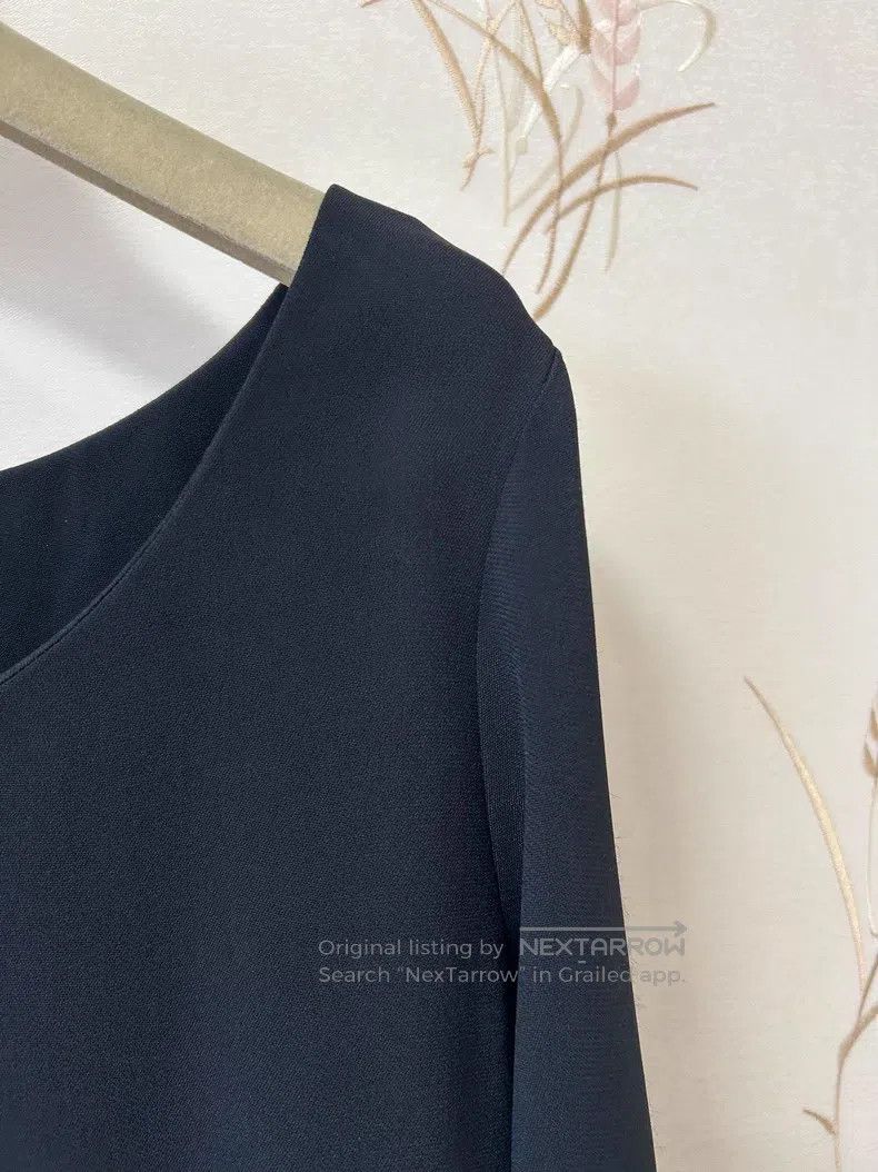 The Row The Row Black Minimalist Straight-Leg Dress Size M / US 6-8 / IT 42-44 - 5 Thumbnail
