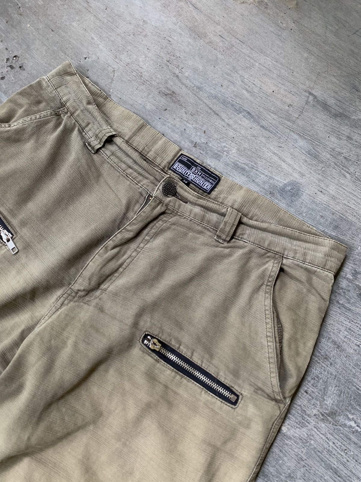 Bounty Hunter SS002 Bounty Hunter Bondage Utility Zipper Cargo Pants Size US 34 / EU 50 - 3 Thumbnail