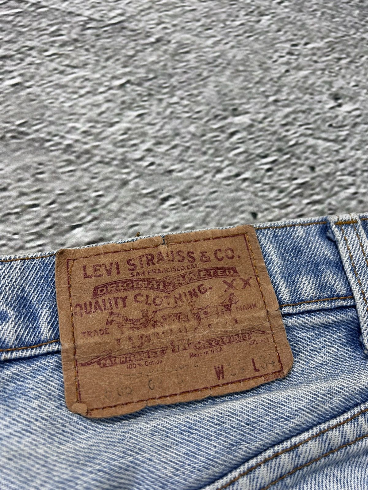 Levi's Levi’s vintage denim shorts baby blue jorts 505 made in USA Size US 34 / EU 50 - 3 Thumbnail