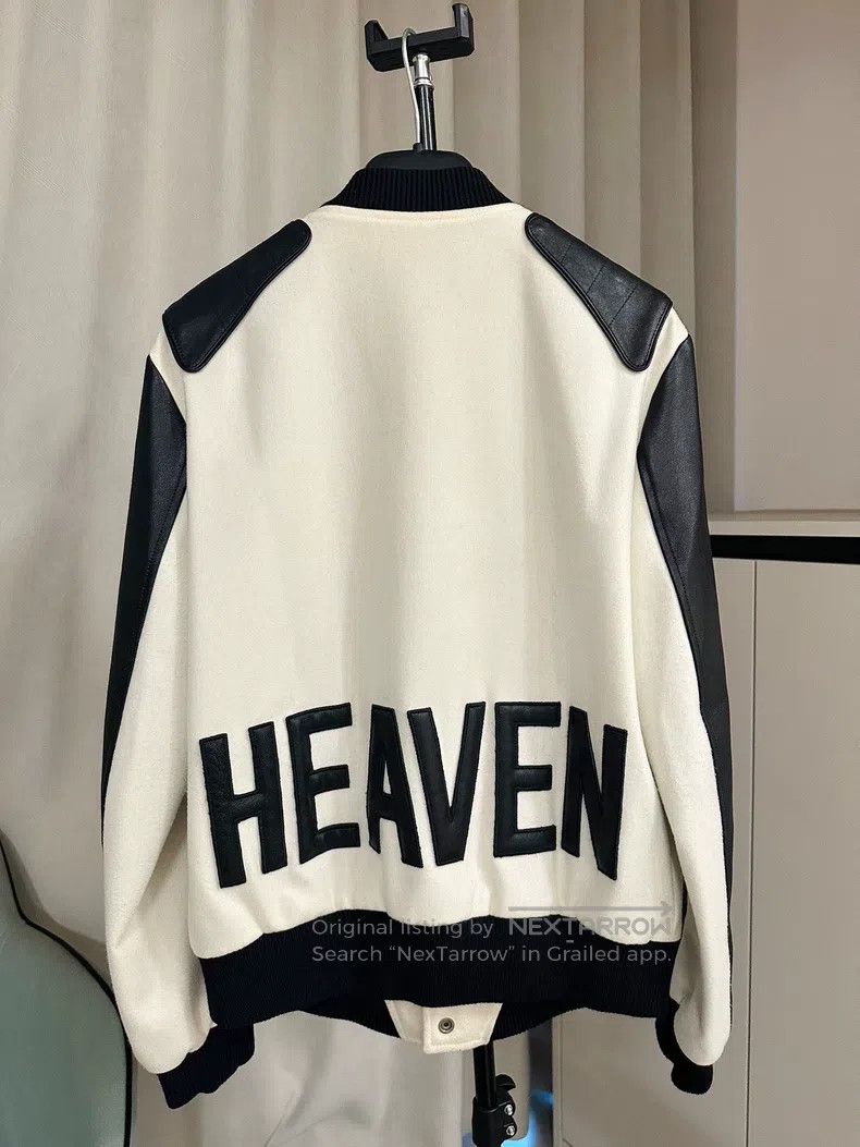 Saint Laurent Paris Saint Laurent Paris Black and white leather jacket basebal Size S / US 4 / IT 40 - 3 Thumbnail