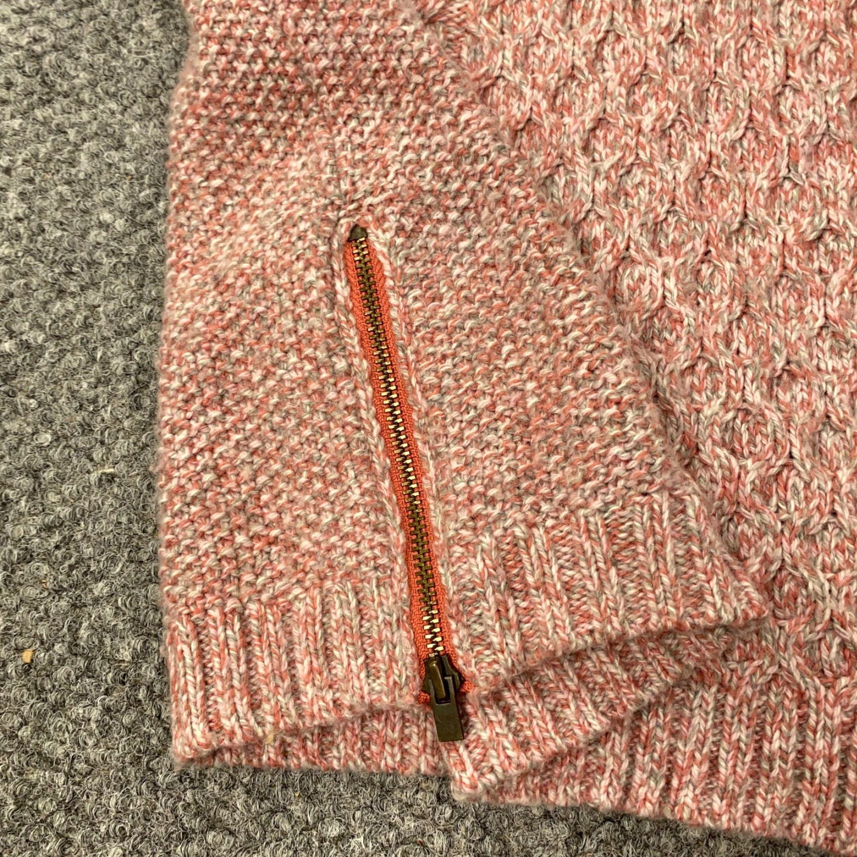 Talbots Talbots Sweater Womens XS Pink Cable-Knit Merino Wool Blend Crew Neck Long Sleeve Pullover Size XS / US 0-2 / IT 36-38 - 6 Thumbnail