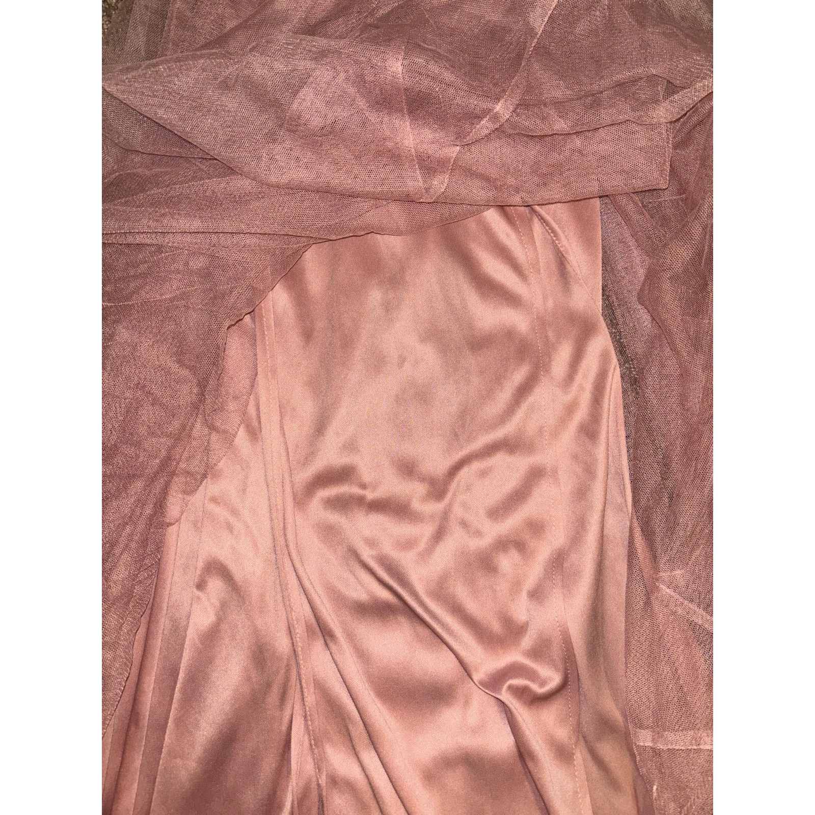 The Unbranded Brand Elisabeth Pleated Tulle Formal Dress Size Small Size S / US 4 / IT 40 - 8 Thumbnail
