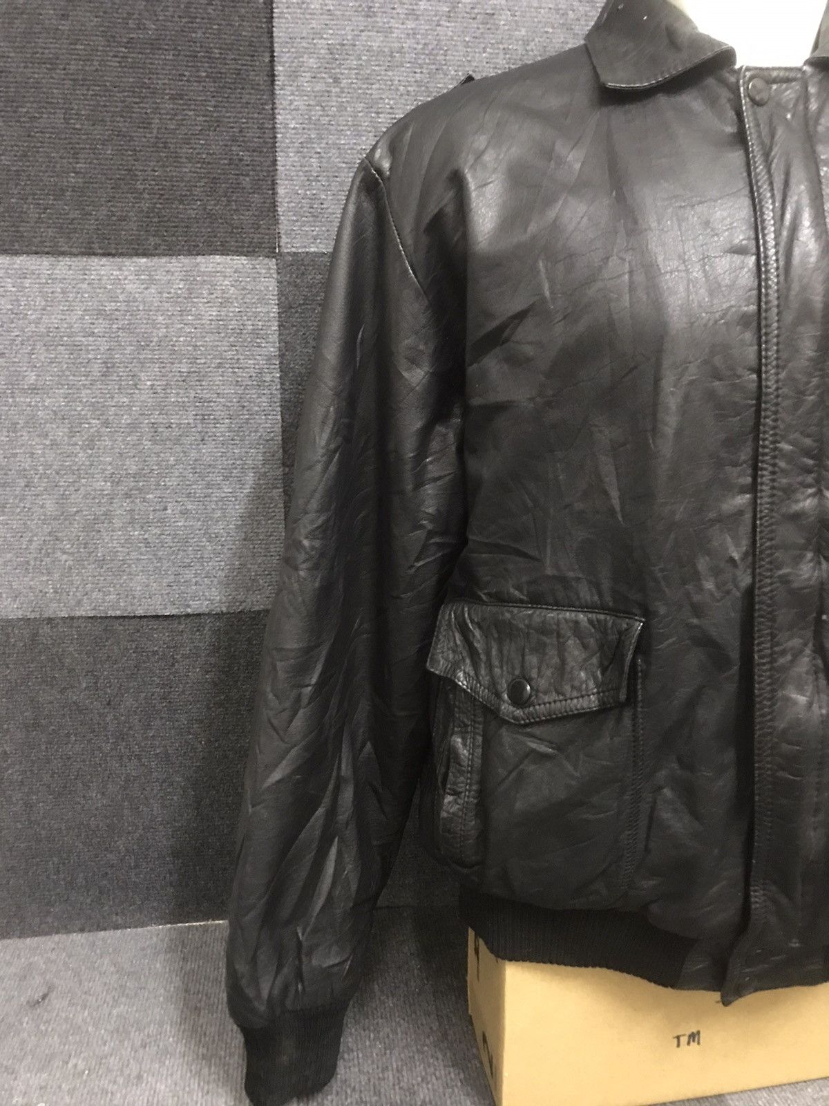 Japanese Brand Vintage Marquis Japan Cowhide Leather A2 AirForce Jacket Size US L / EU 52-54 / 3 - 6 Thumbnail