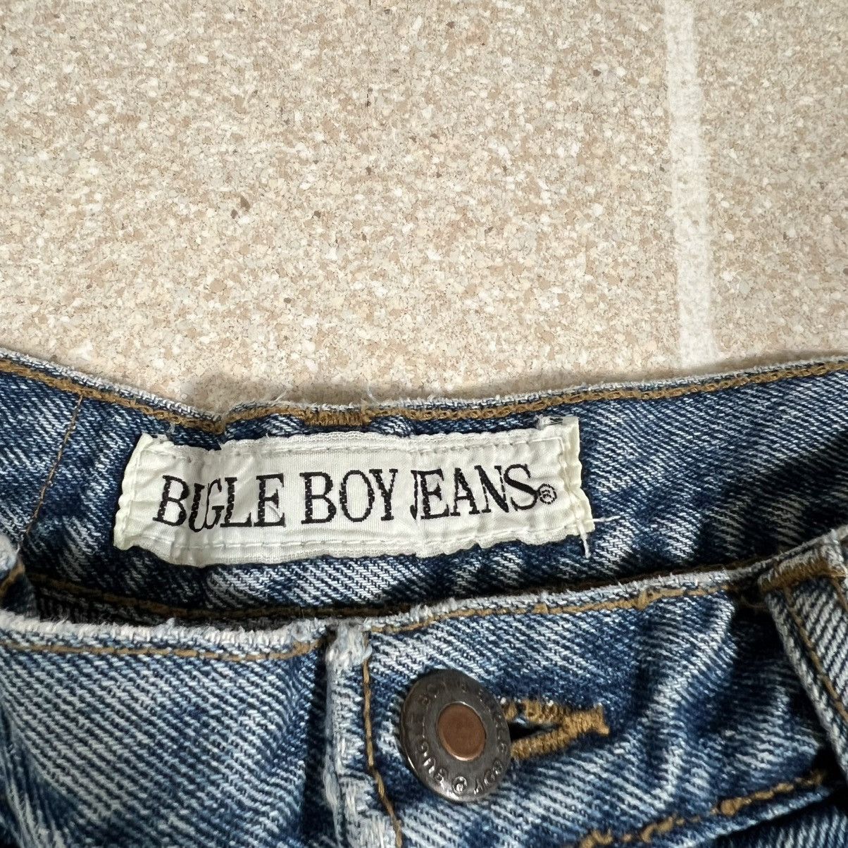 Bugle Boy Vintage Bugle Boys Jeans Light Washed Straight Leg 26 X 28 Size US 26 / EU 42 - 6 Thumbnail