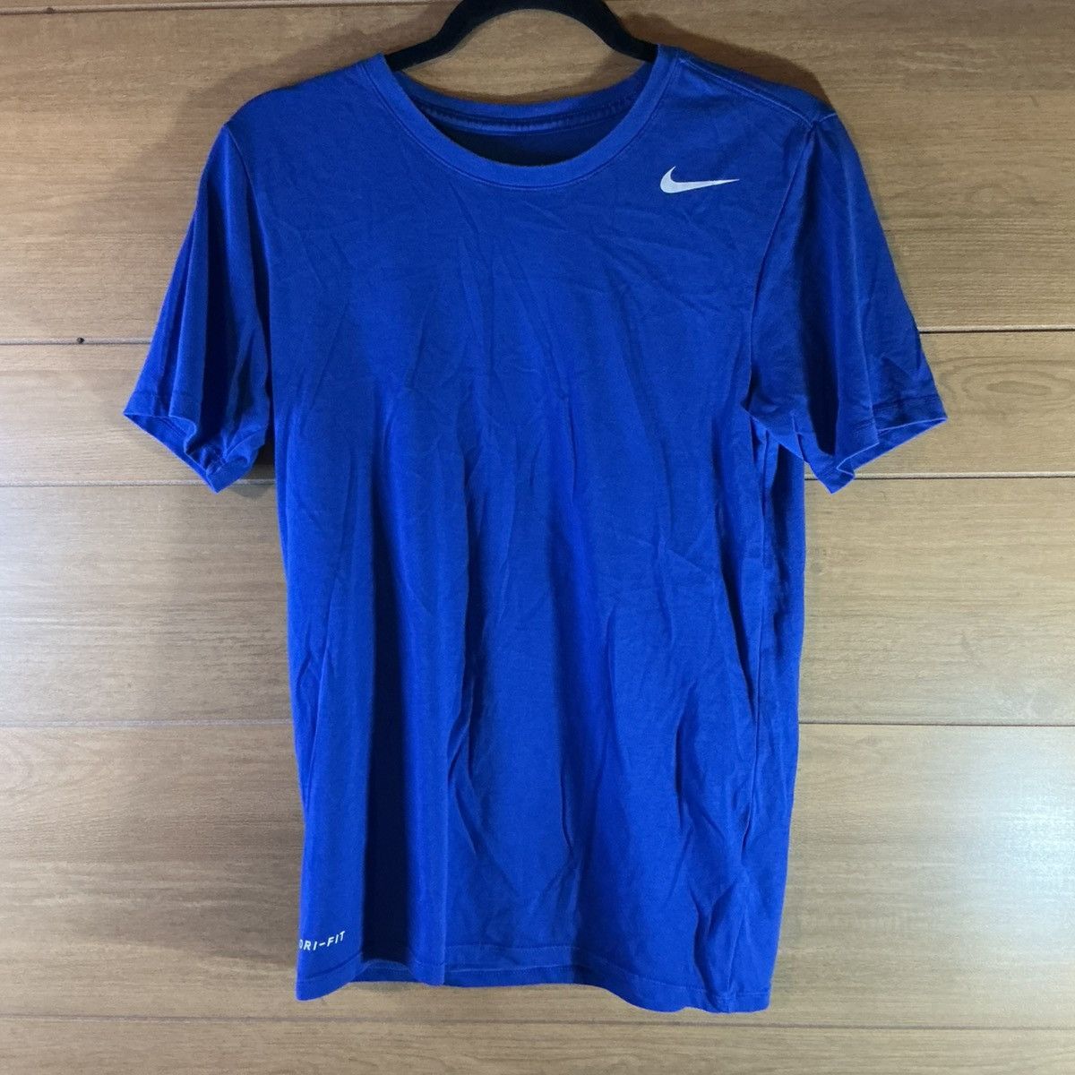Nike Nike Men's Small Short Sleeve Blue Tee dri-fit Size US S / EU 44-46 / 1 - 1 Thumbnail