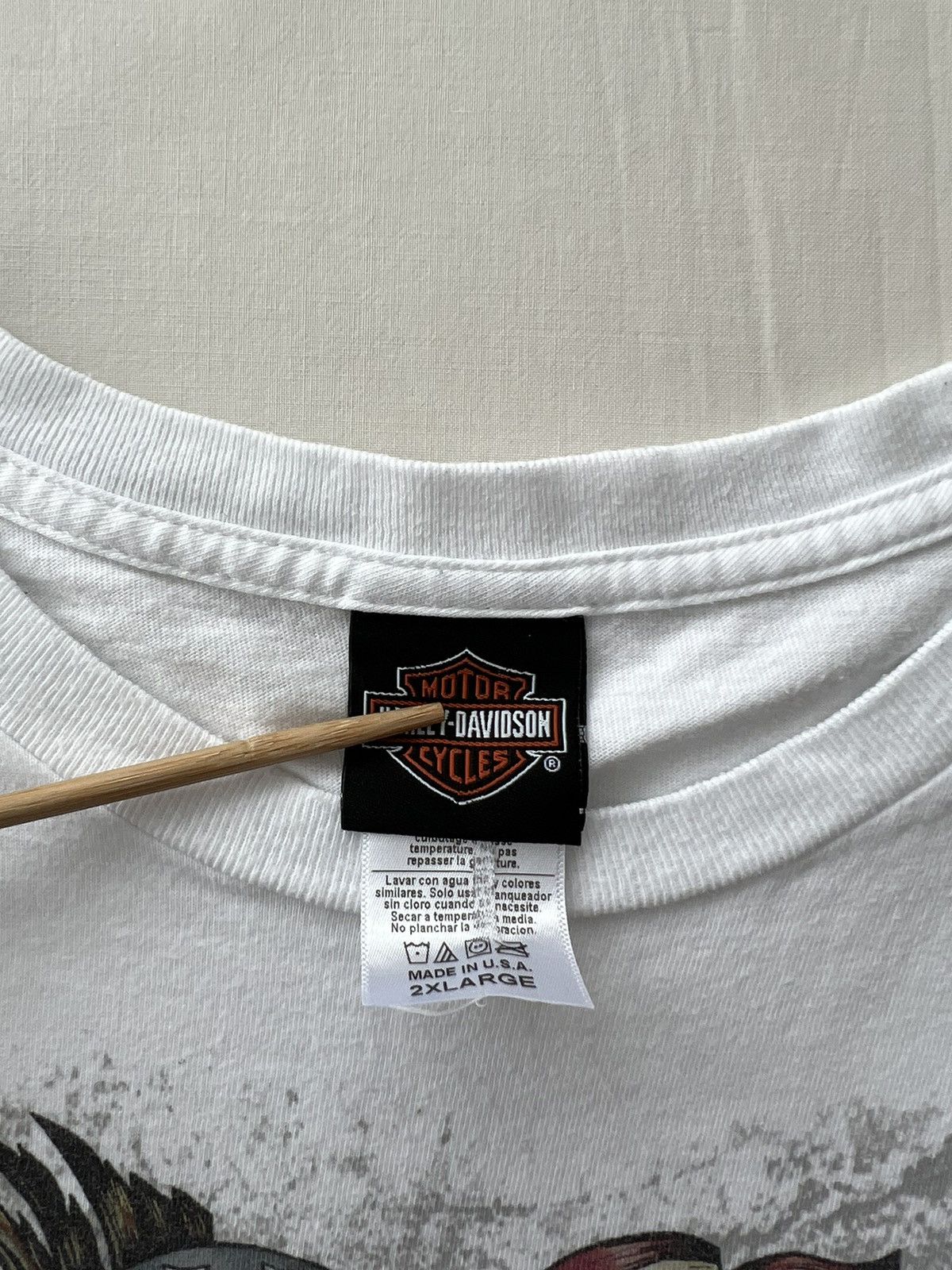Harley Davidson Vintage 2020 Harley Davidson Eagle Switzerland White T-shirt Size US XXL / EU 58 / 5 - 10 Thumbnail