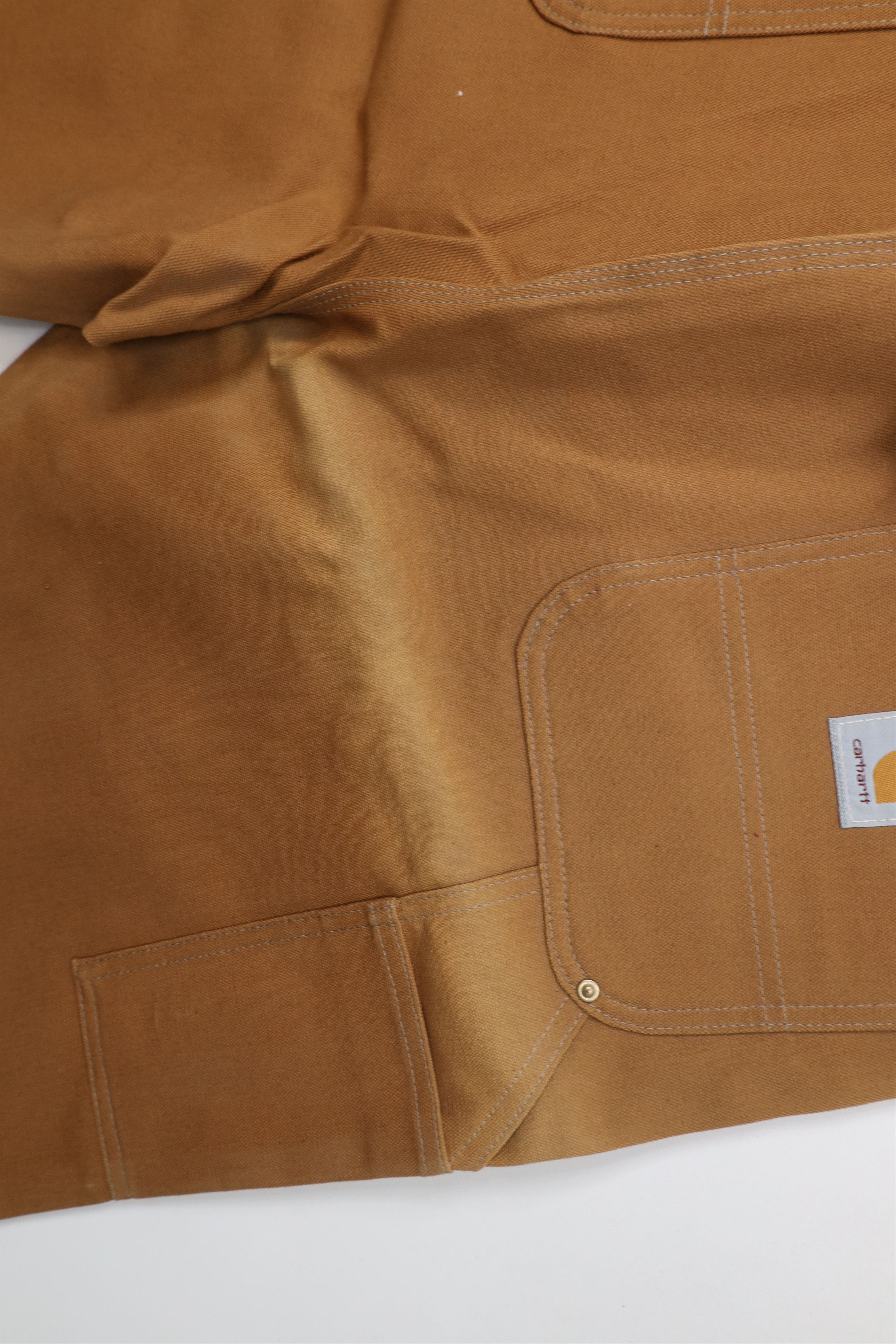 Carhartt Deadstock Vintage 90s Carhartt Wide Leg Pants Duck Brown USA Size US 42 / EU 58 - 11 Thumbnail