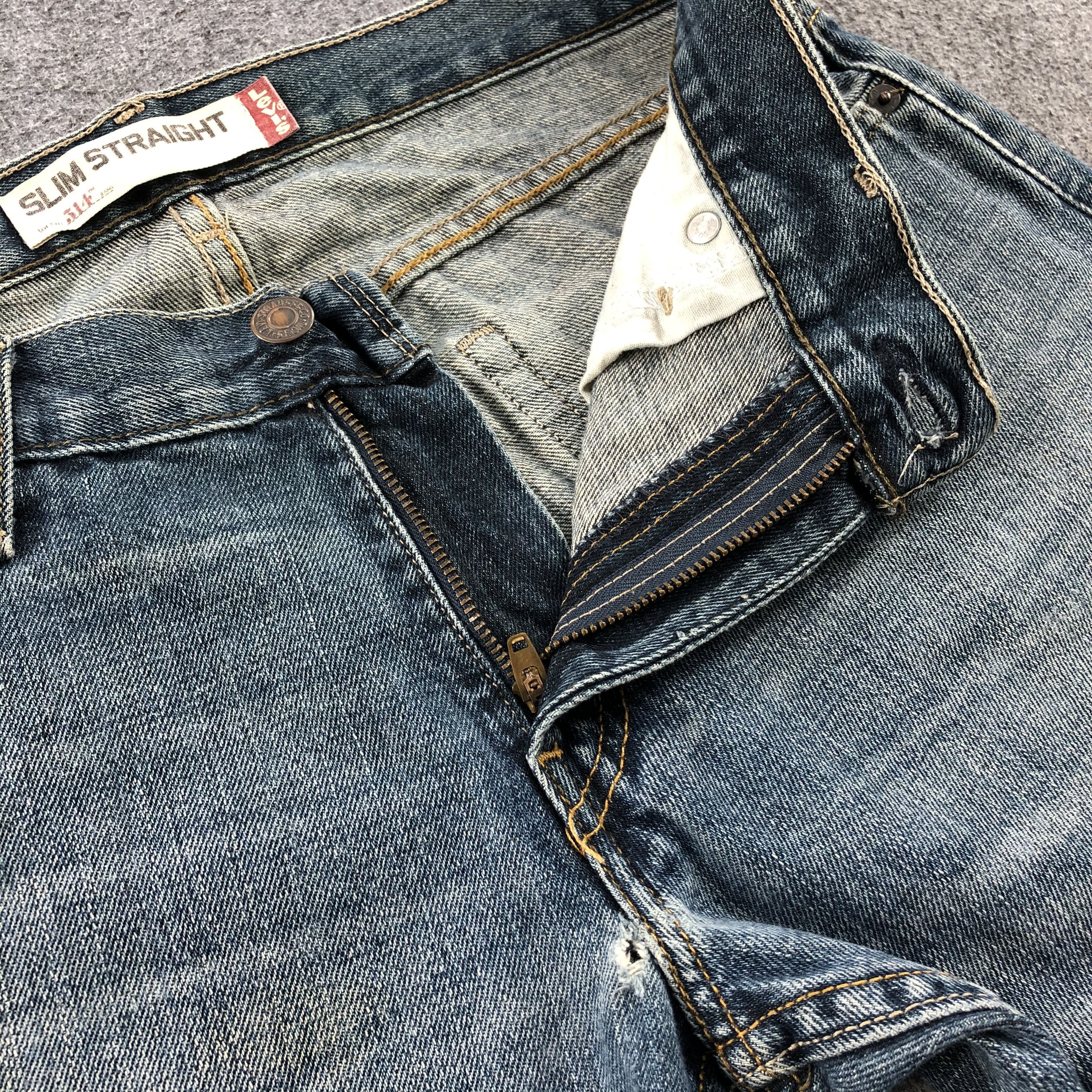 Levi's Vintage Blue Wash Levis 514 Jeans-JM1845 Size US 32 / EU 48 - 7 Thumbnail